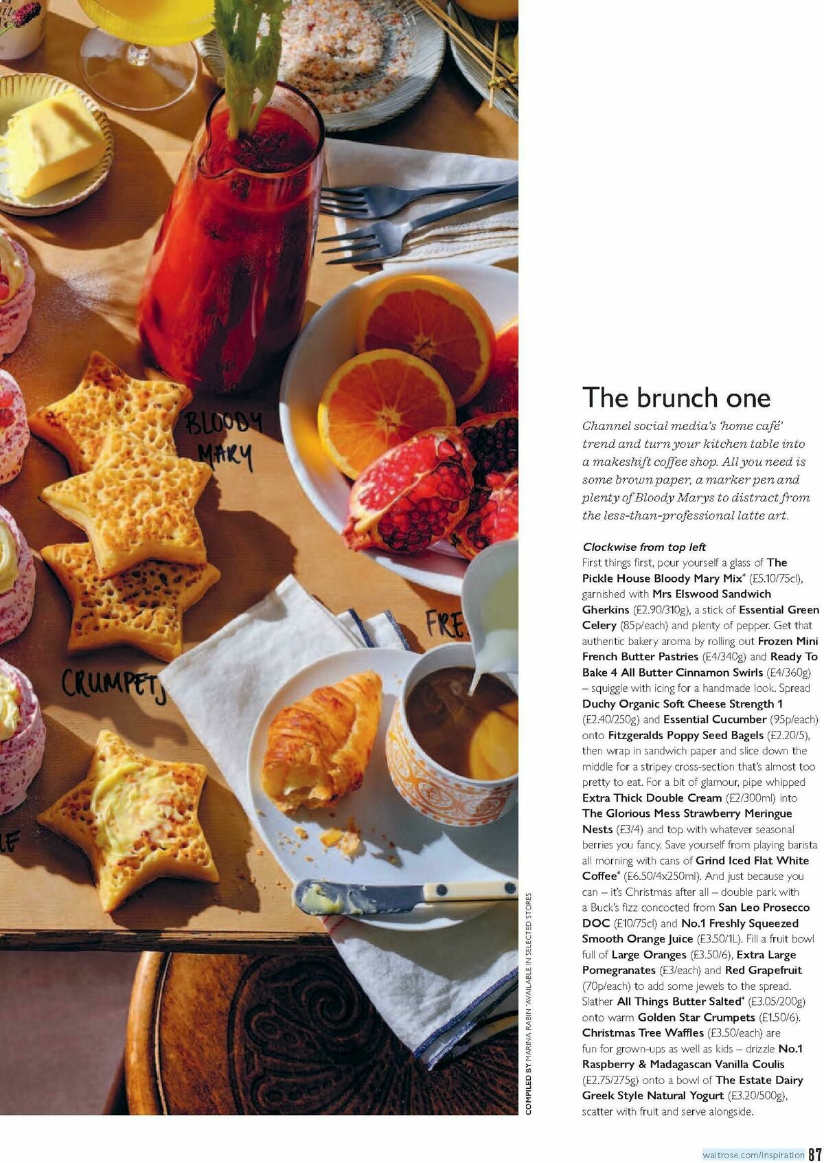 Waitrose Food Magazine December Offers from 1 December