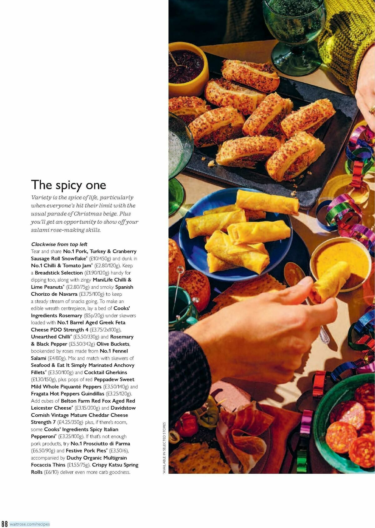 Waitrose Food Magazine December Offers from 1 December