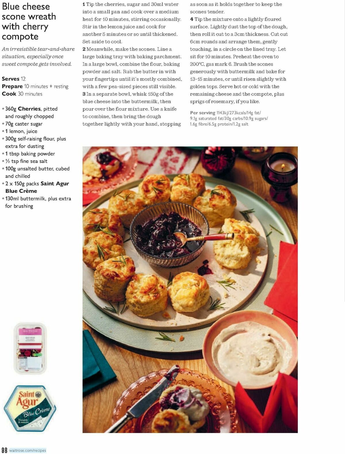 Waitrose Food Magazine December Offers from 1 December