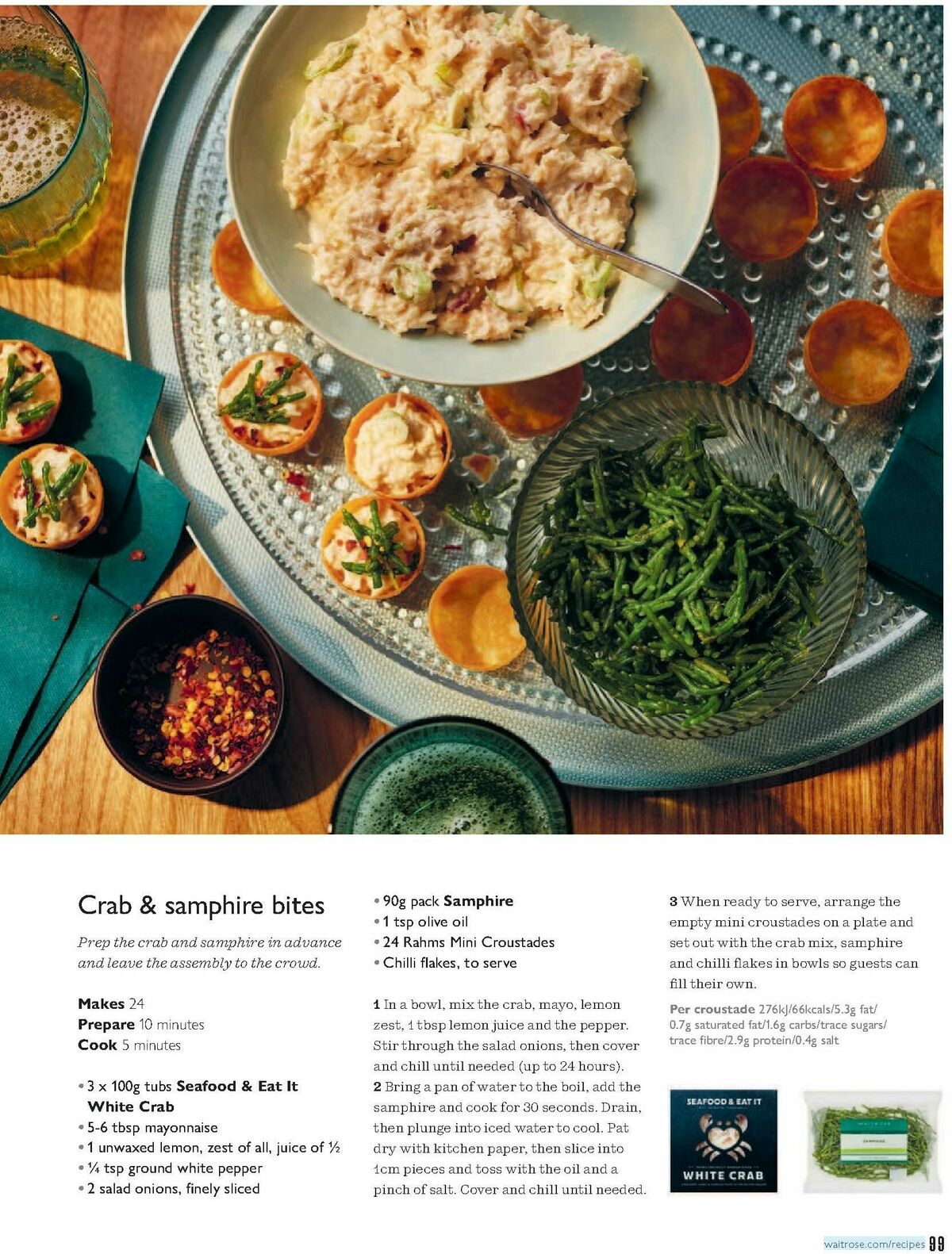 Waitrose Food Magazine December Offers from 1 December