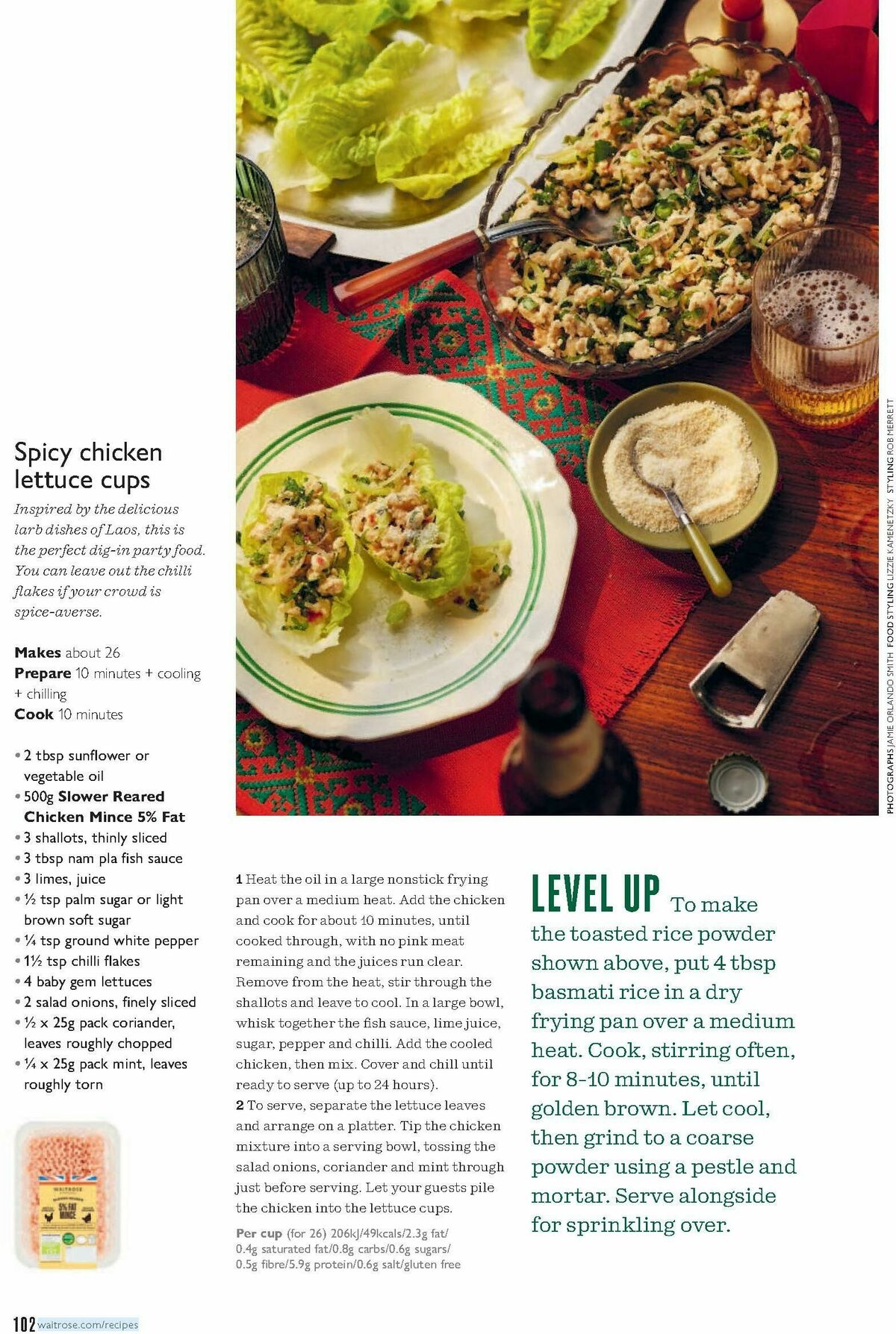 Waitrose Food Magazine December Offers from 1 December