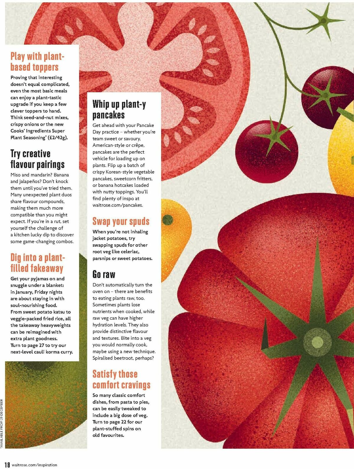 Waitrose Food Magazine January Offers from 1 January