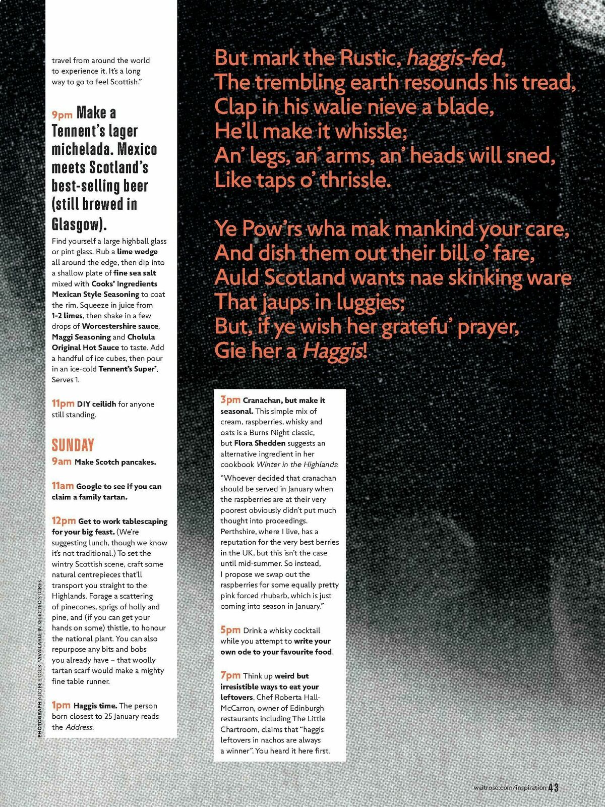 Waitrose Food Magazine January Offers from 1 January