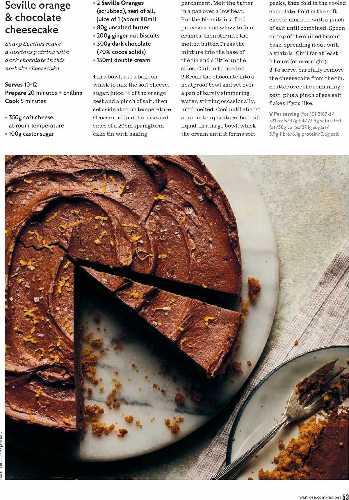 Waitrose Food Magazine January Offers from 1 January