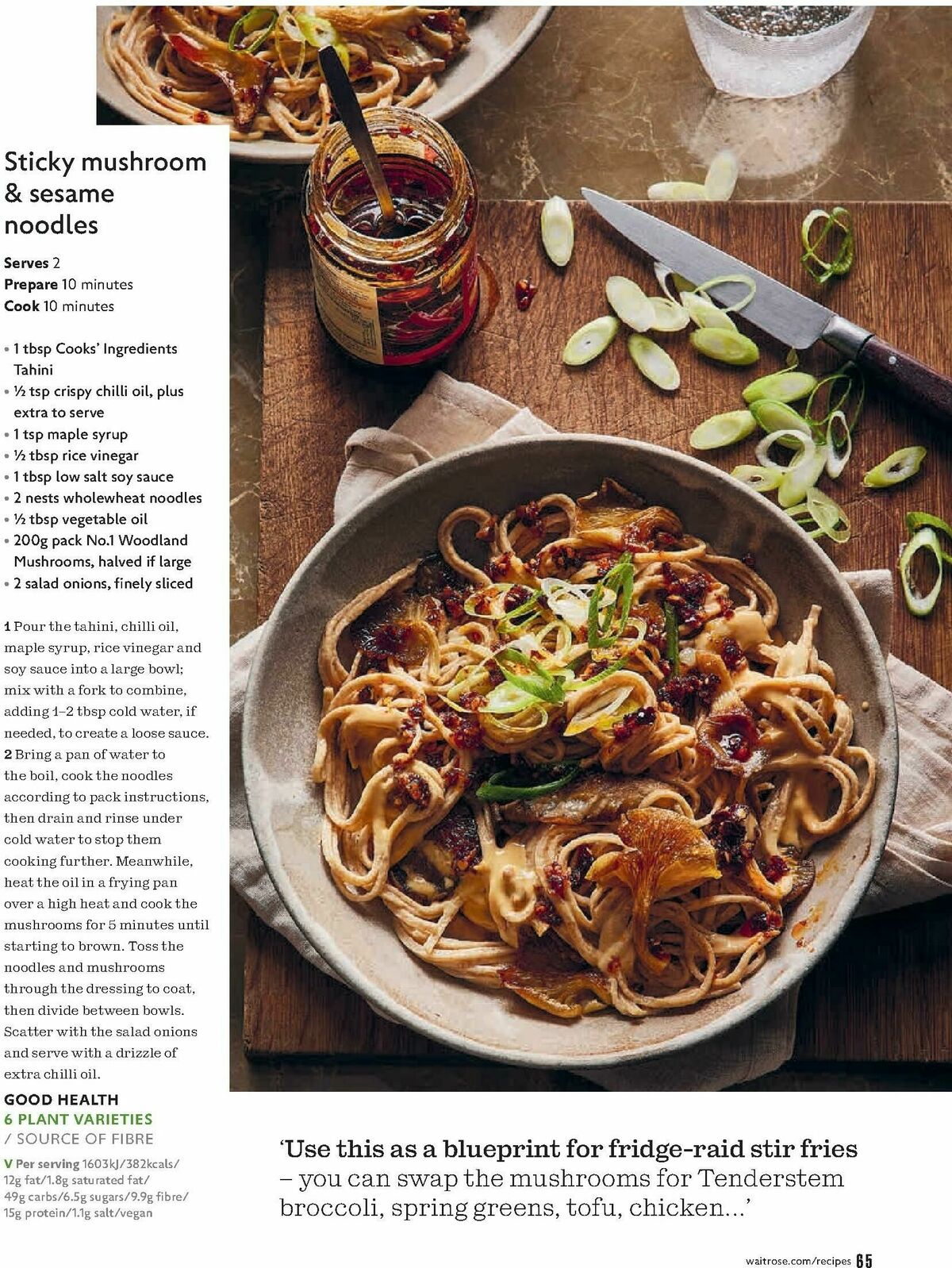 Waitrose Food Magazine January Offers from 1 January