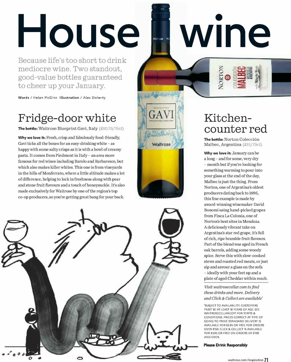 Waitrose Food Magazine January Offers from 1 January