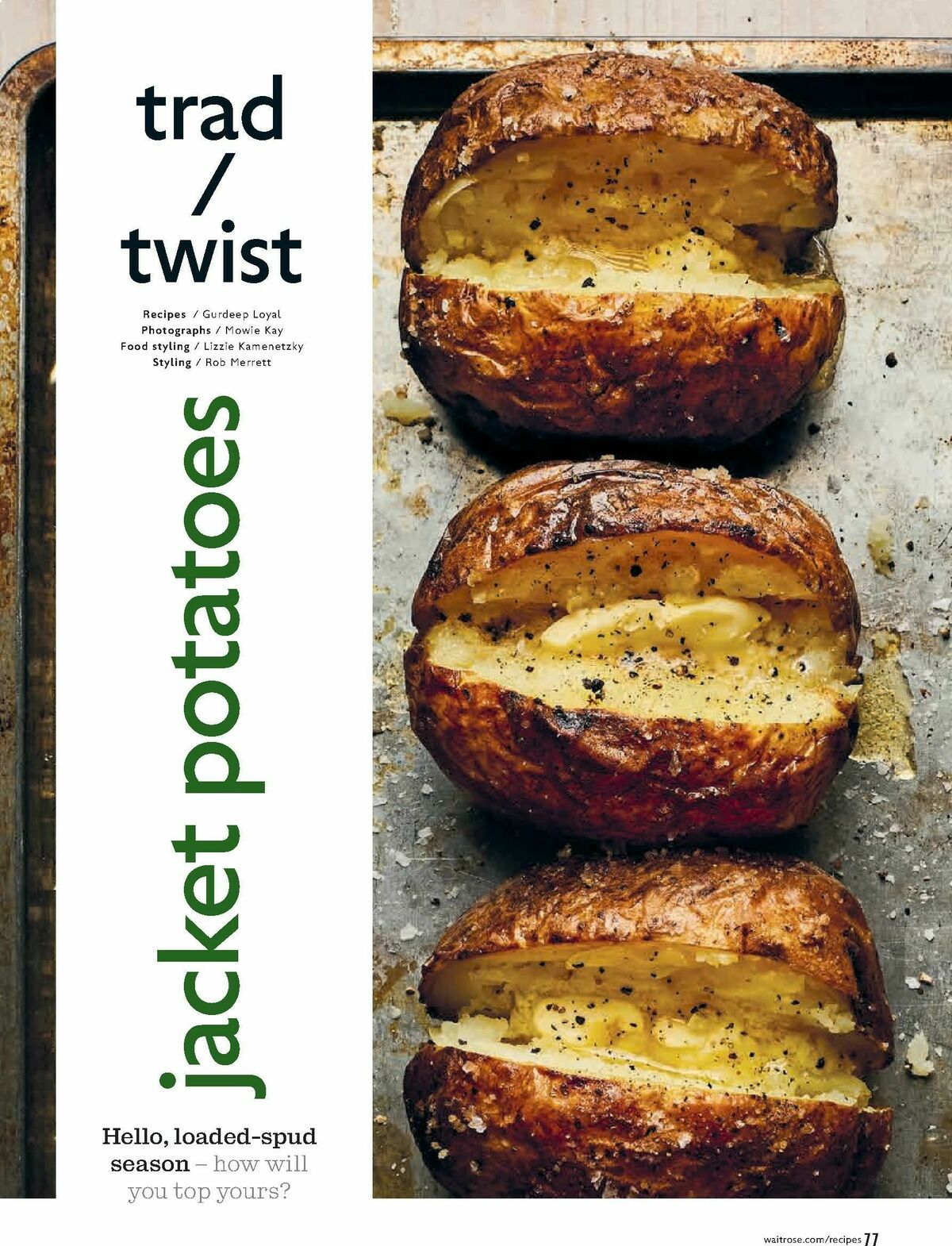 Waitrose Food Magazine January Offers from 1 January