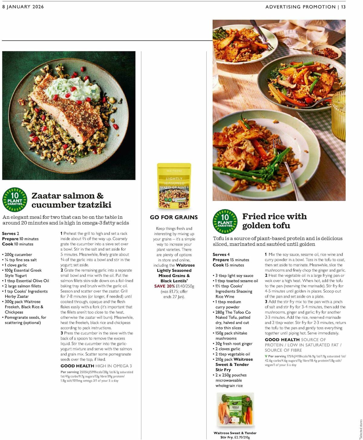 Waitrose Offers from 8 January