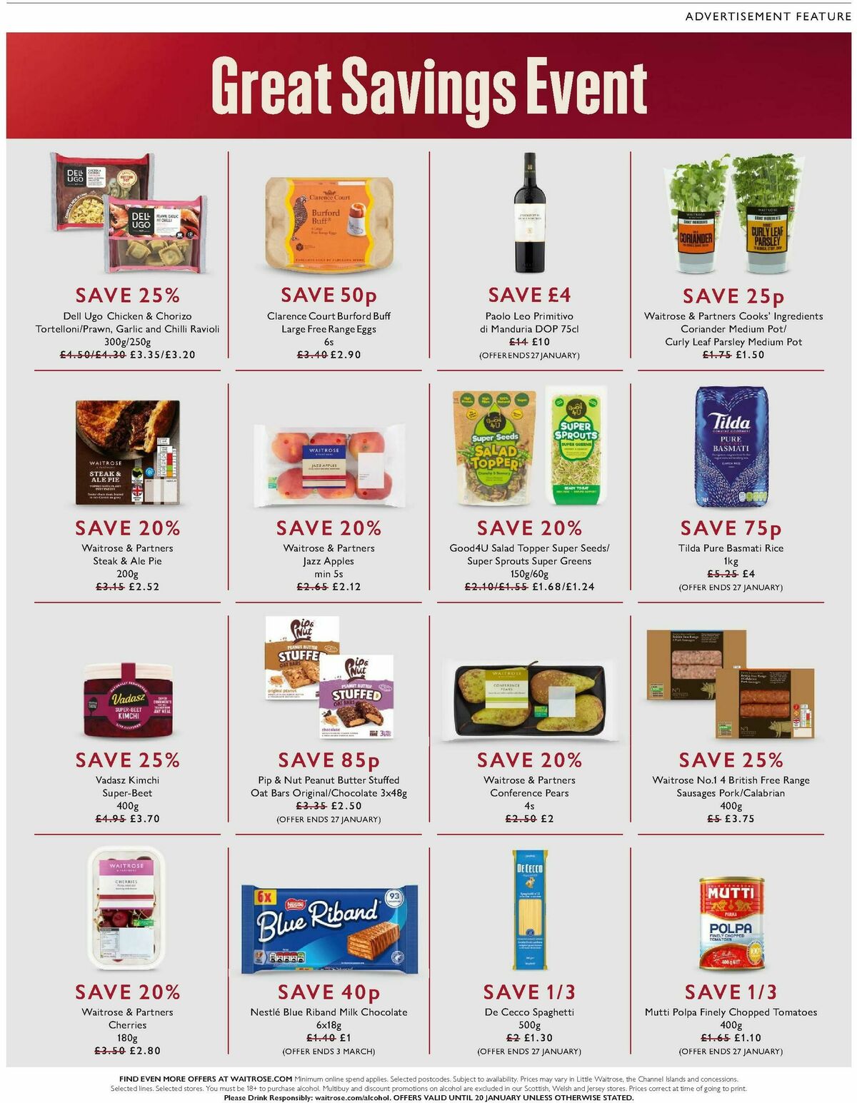 Waitrose Offers from 8 January