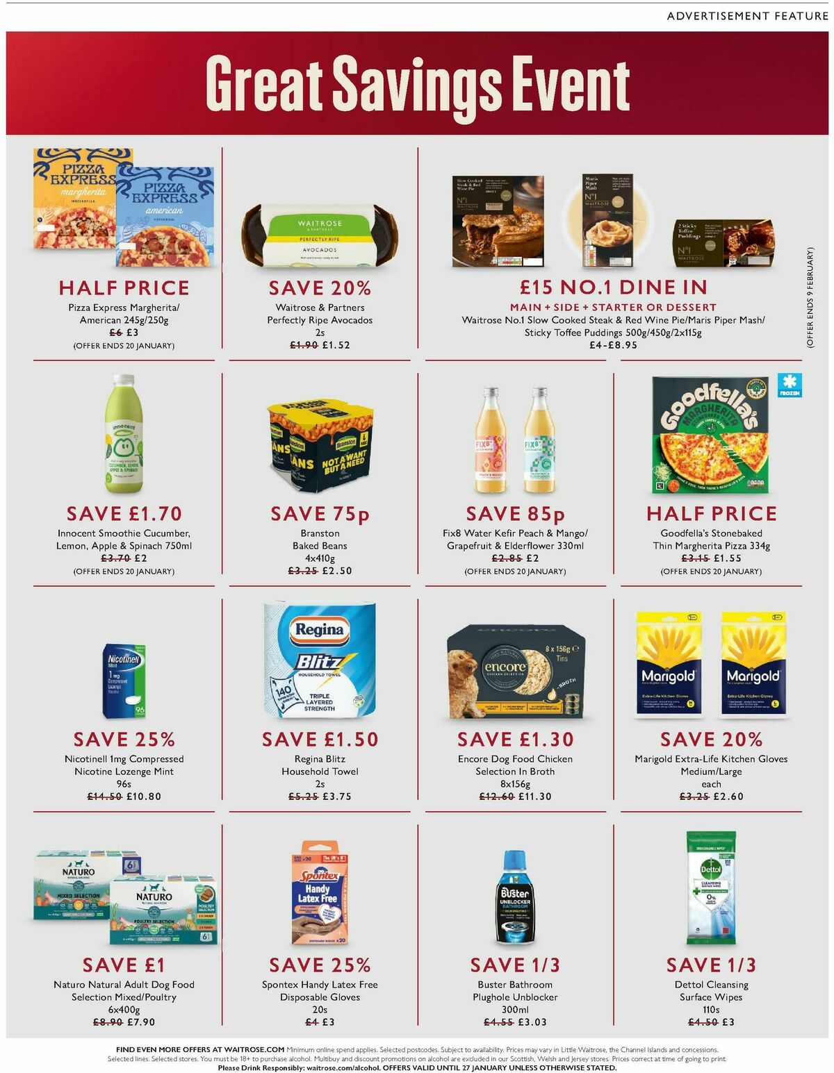 Waitrose Offers from 15 January
