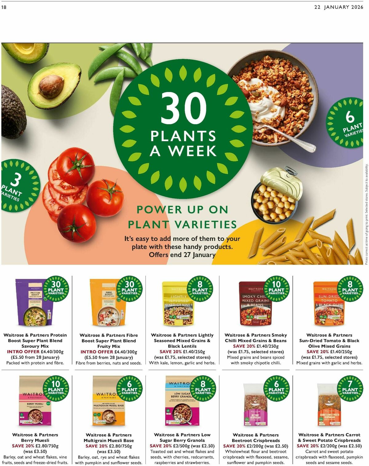 Waitrose Offers from 22 January