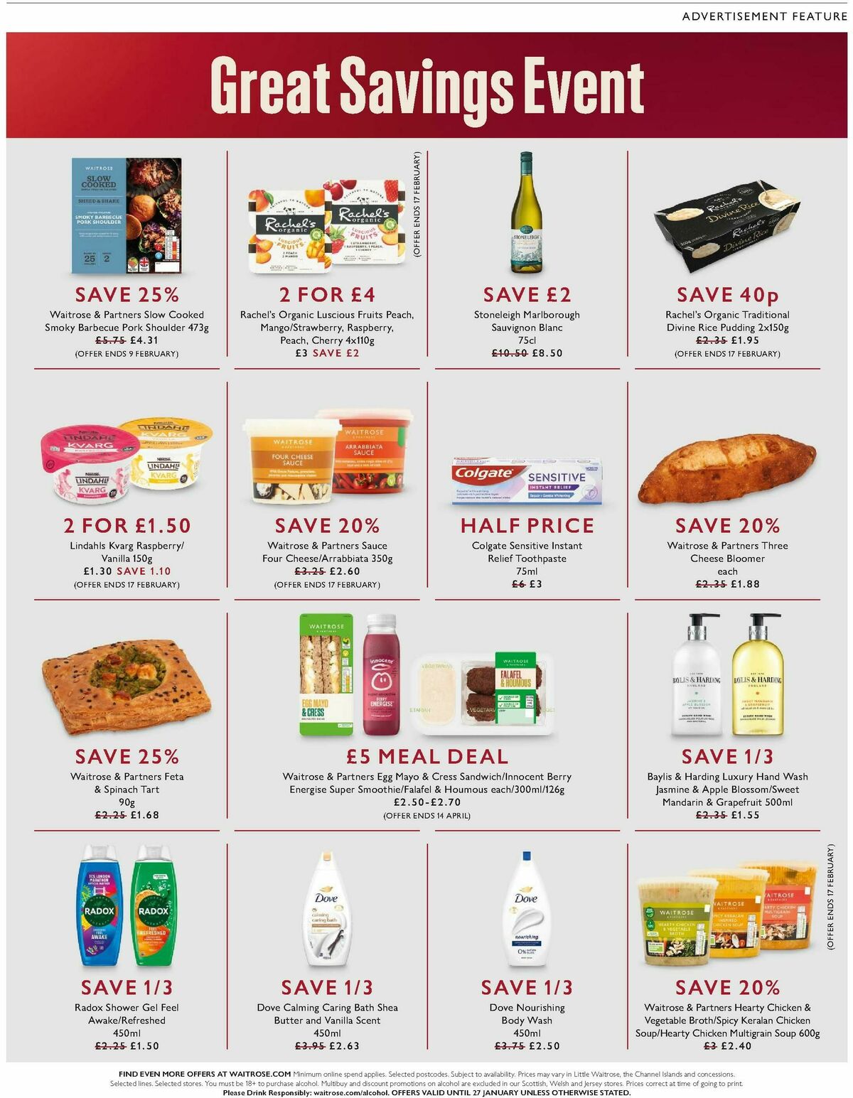 Waitrose Offers from 22 January