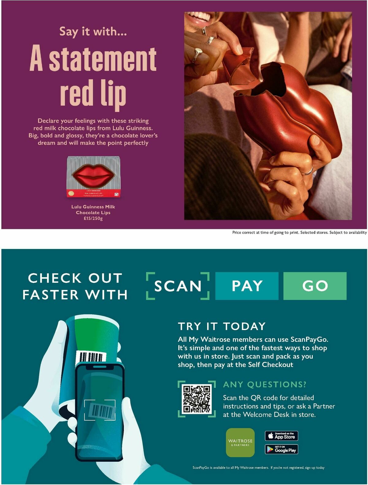 Waitrose Offers from 29 January