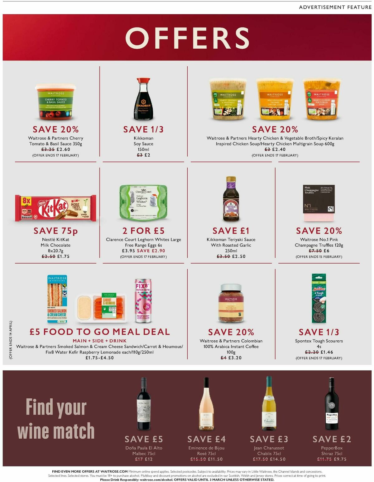 Waitrose Offers from 29 January