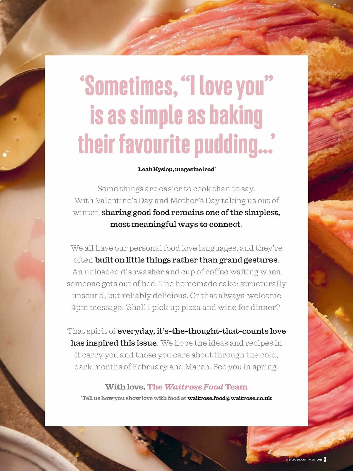 Waitrose Food Magazine February Offers from 1 February