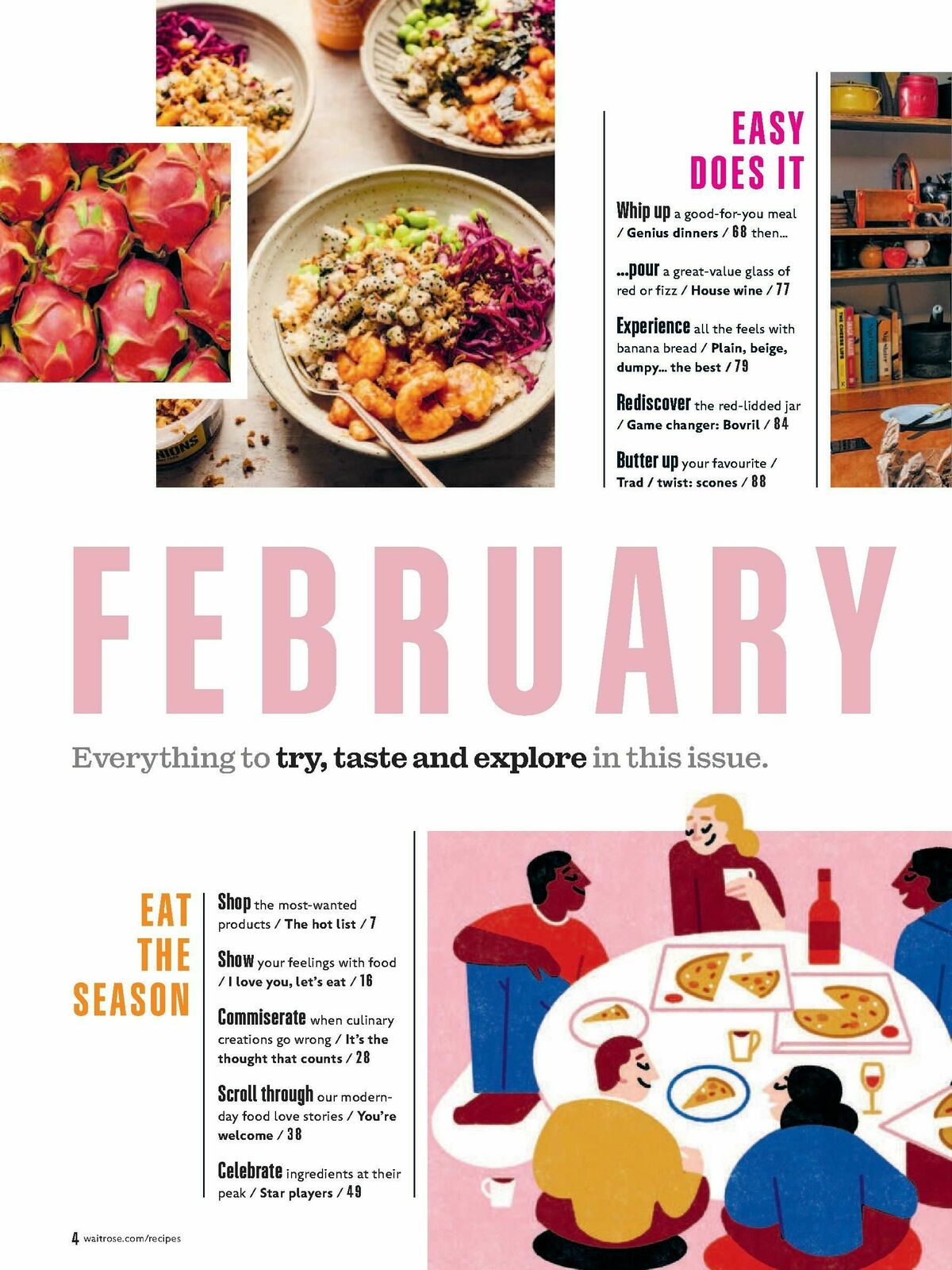 Waitrose Food Magazine February Offers from 1 February
