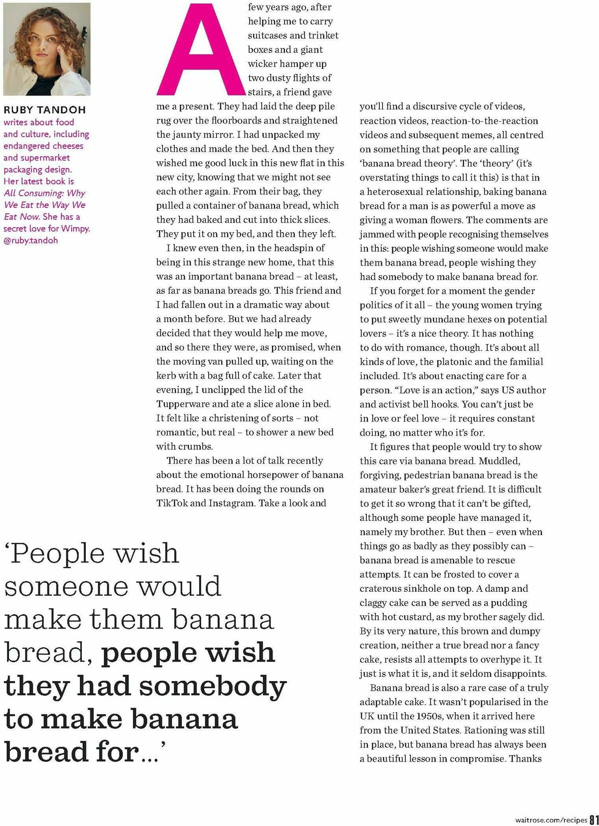 Waitrose Food Magazine February Offers from 1 February