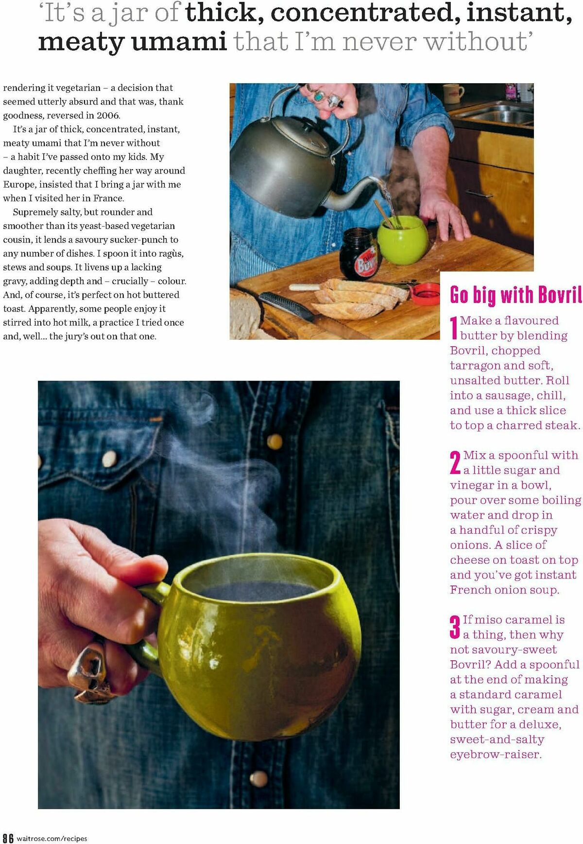 Waitrose Food Magazine February Offers from 1 February