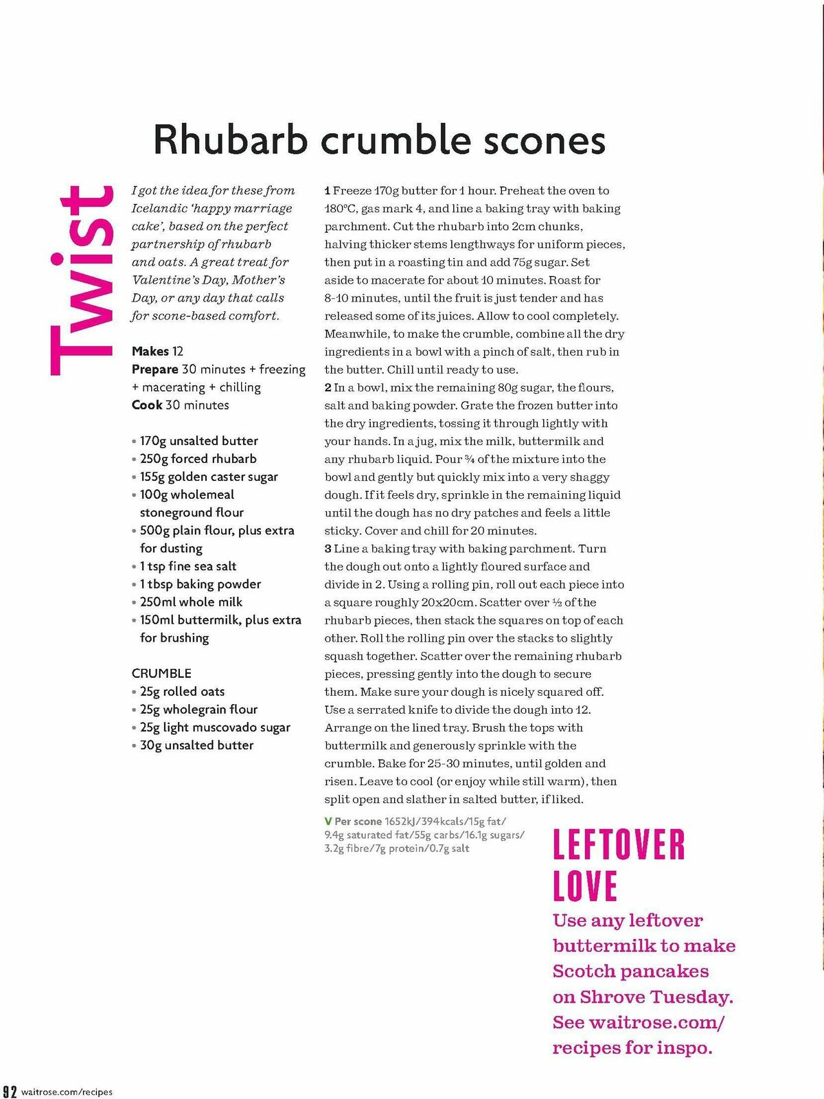 Waitrose Food Magazine February Offers from 1 February