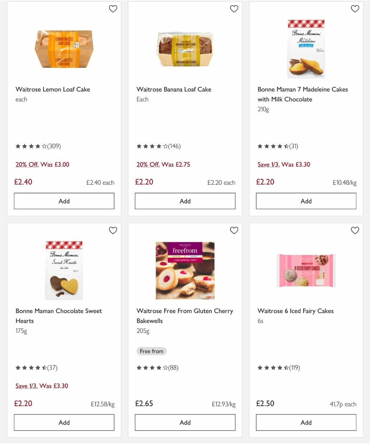 Waitrose Mother's Day Offers from 3 March