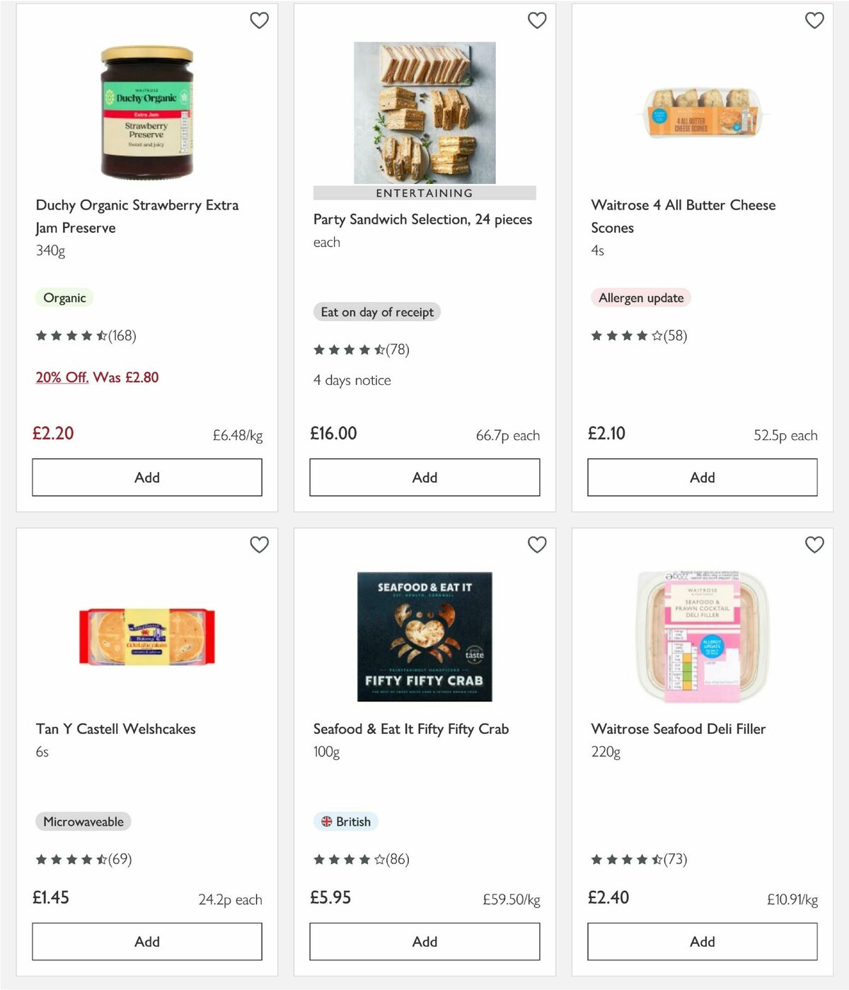 Waitrose Mother's Day Offers from 3 March