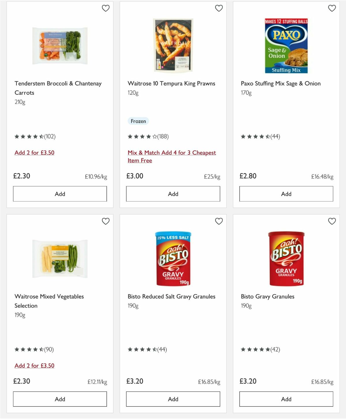 Waitrose Mother's Day Offers from 3 March