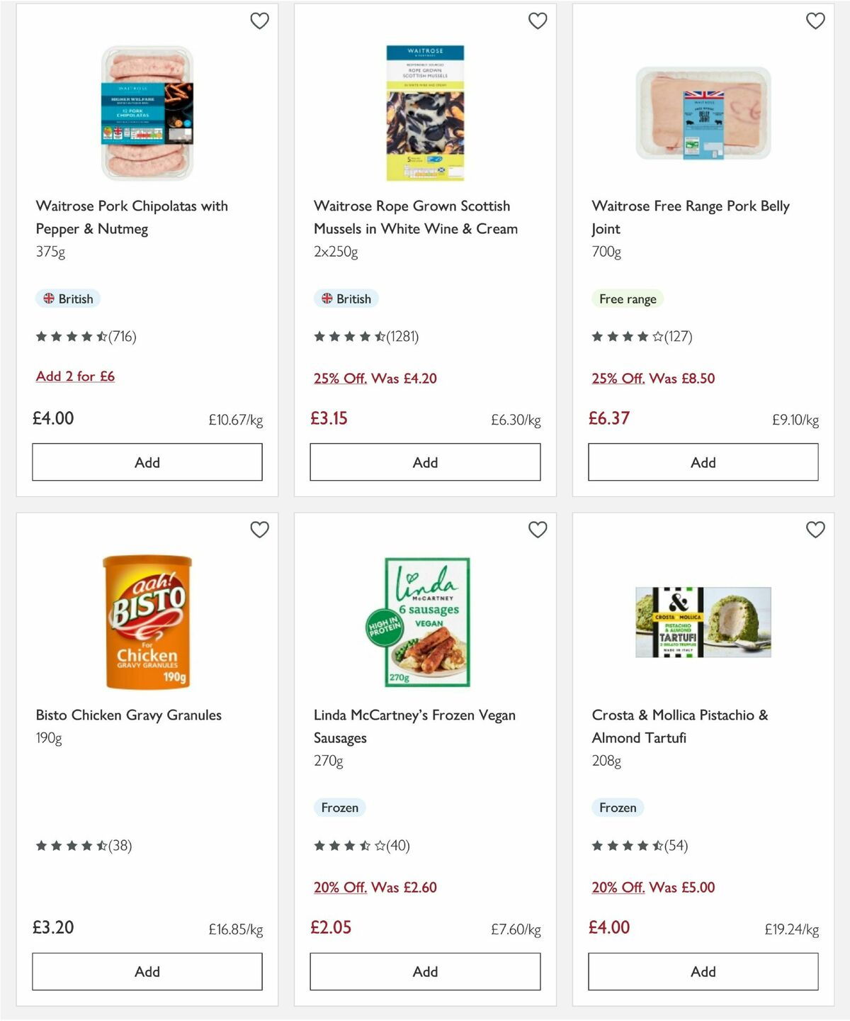 Waitrose Mother's Day Offers from 3 March