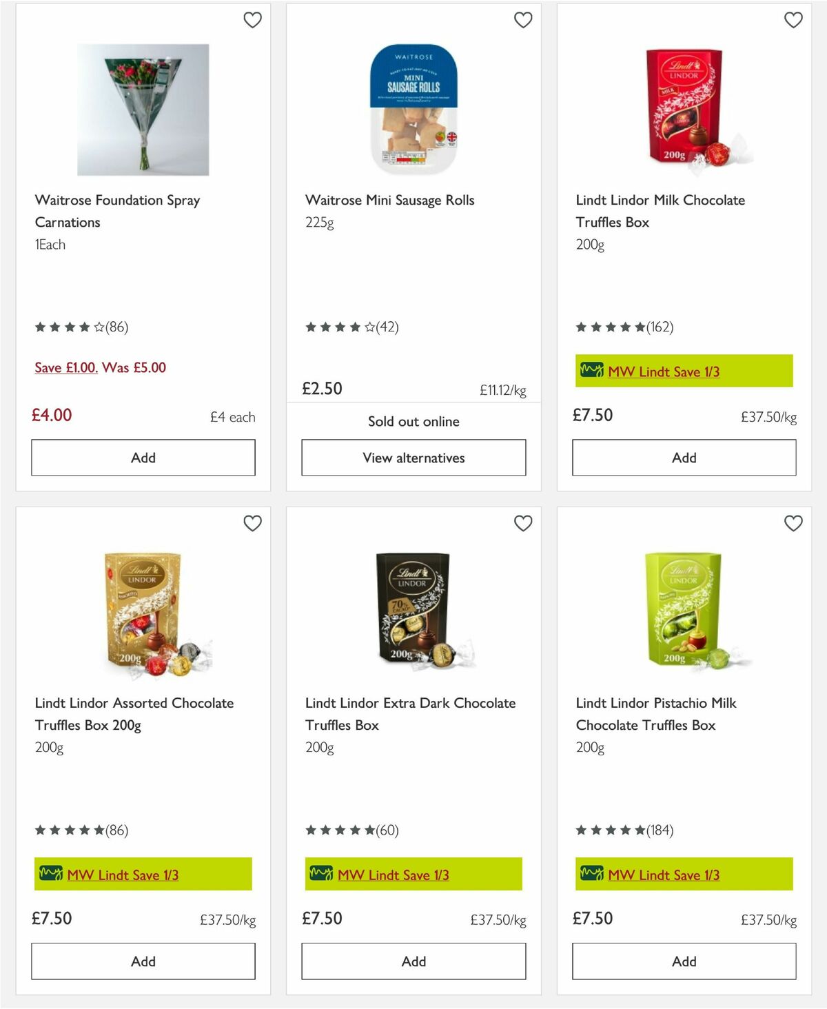 Waitrose Mother's Day Offers from 3 March