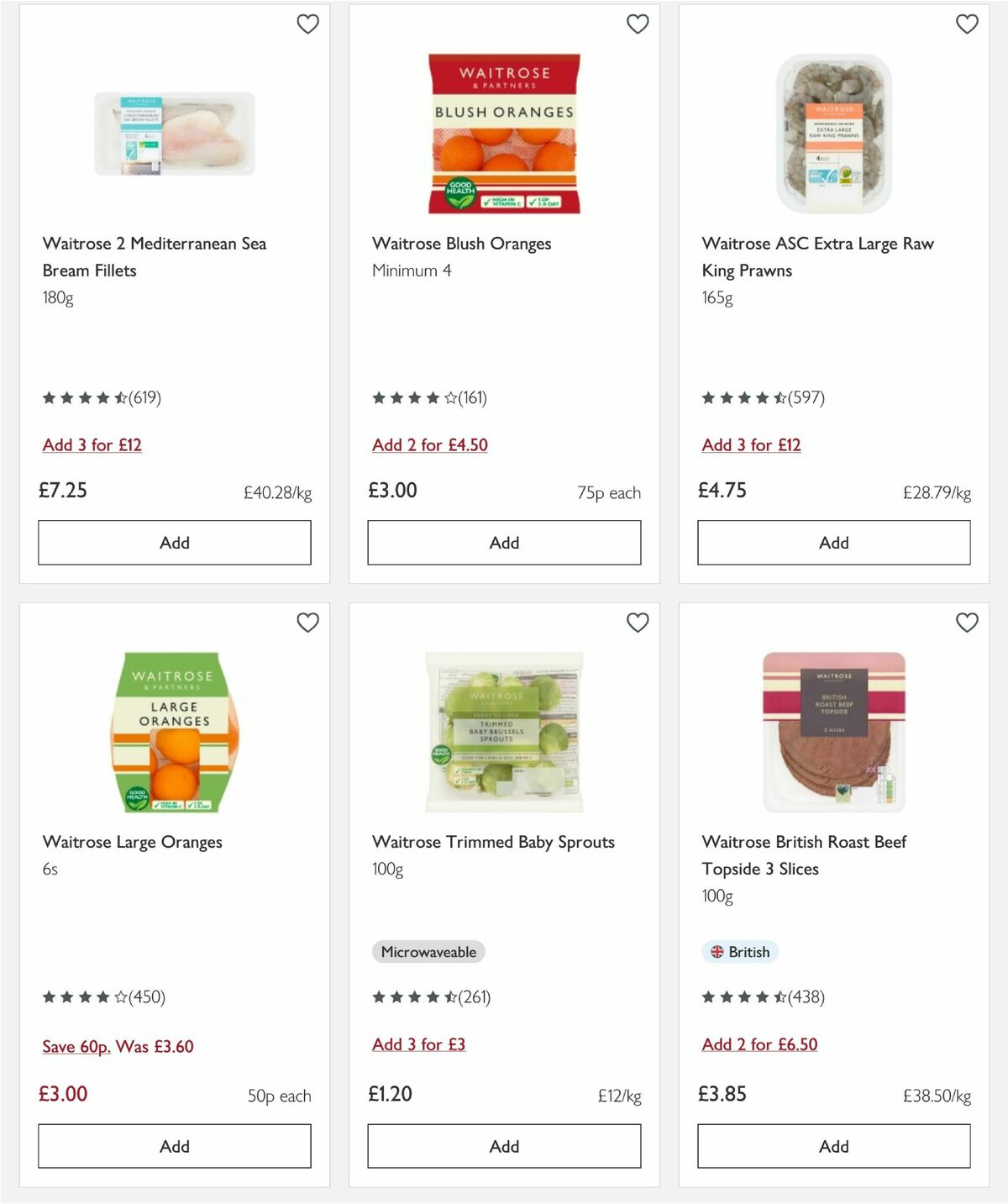 Waitrose Offers from 17 March