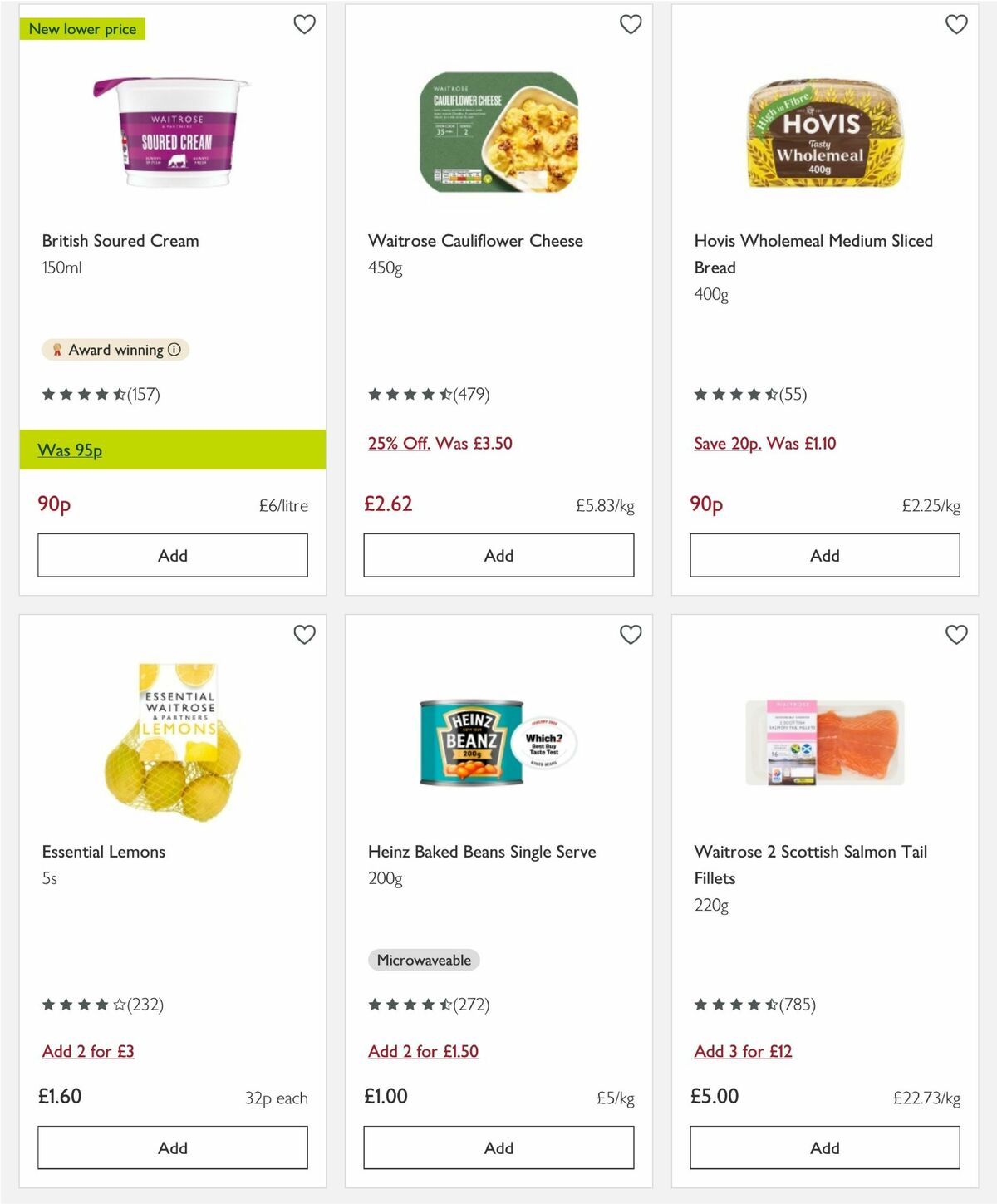 Waitrose Offers from 17 March