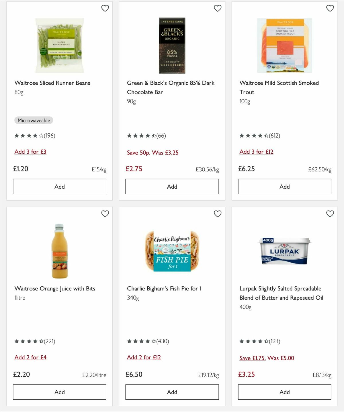 Waitrose Offers from 17 March