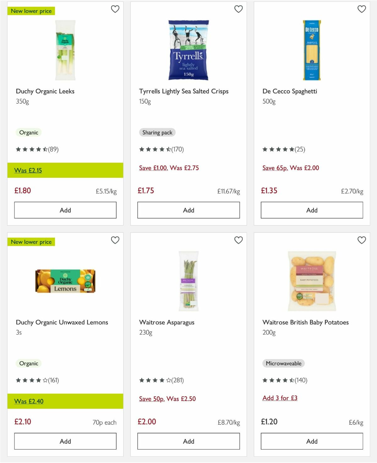 Waitrose Offers from 17 March