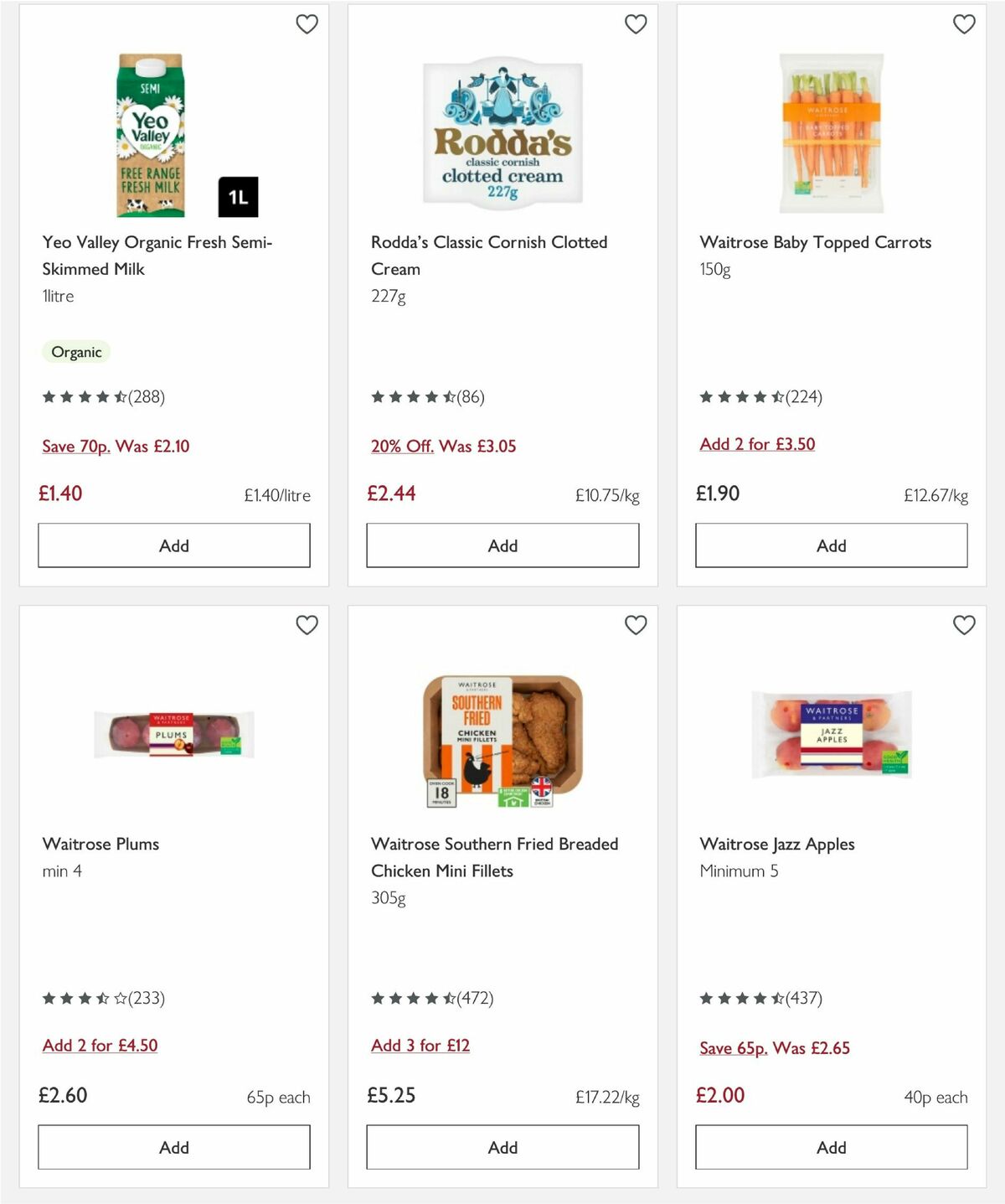 Waitrose Offers from 17 March