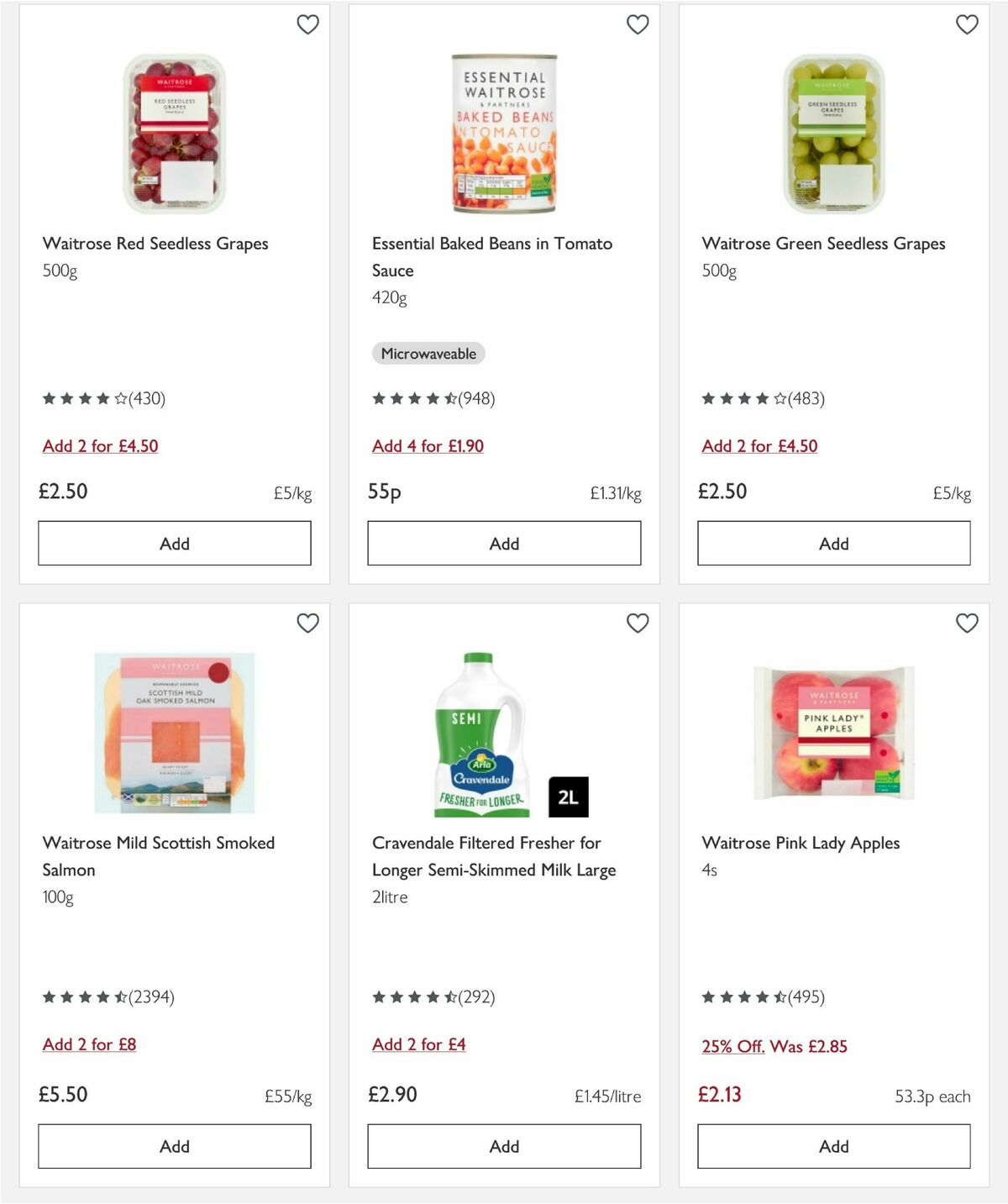 Waitrose Offers from 17 March