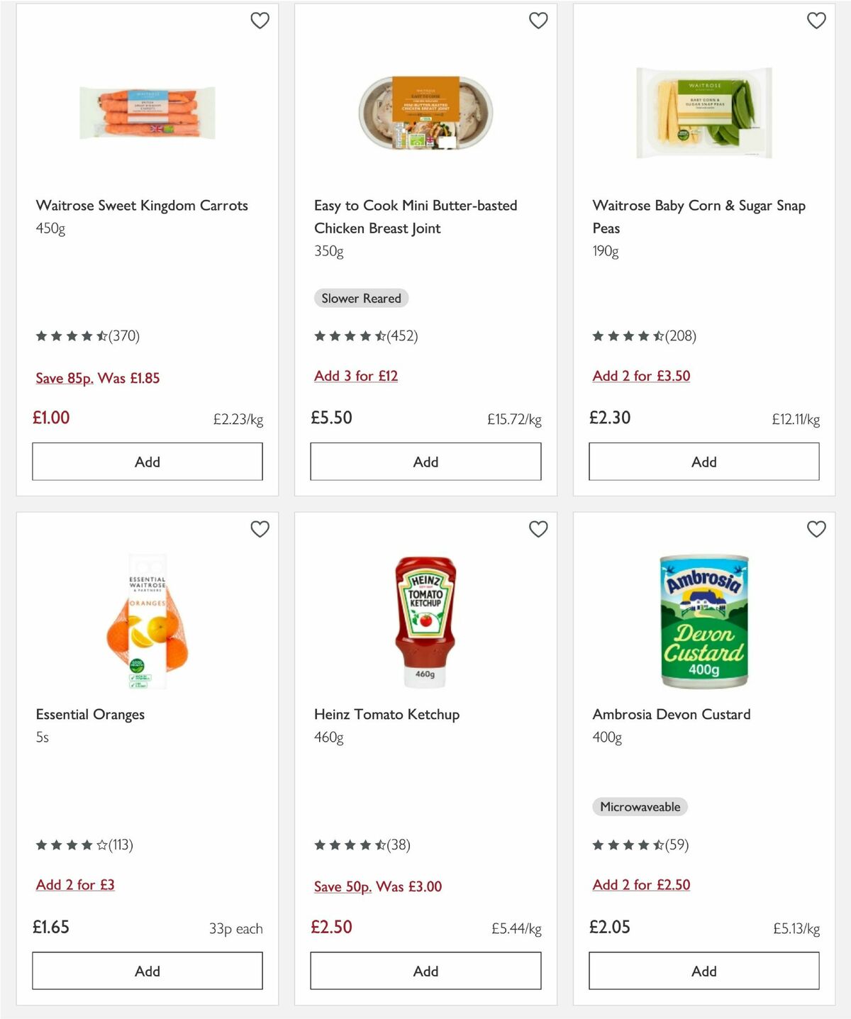 Waitrose Offers from 17 March