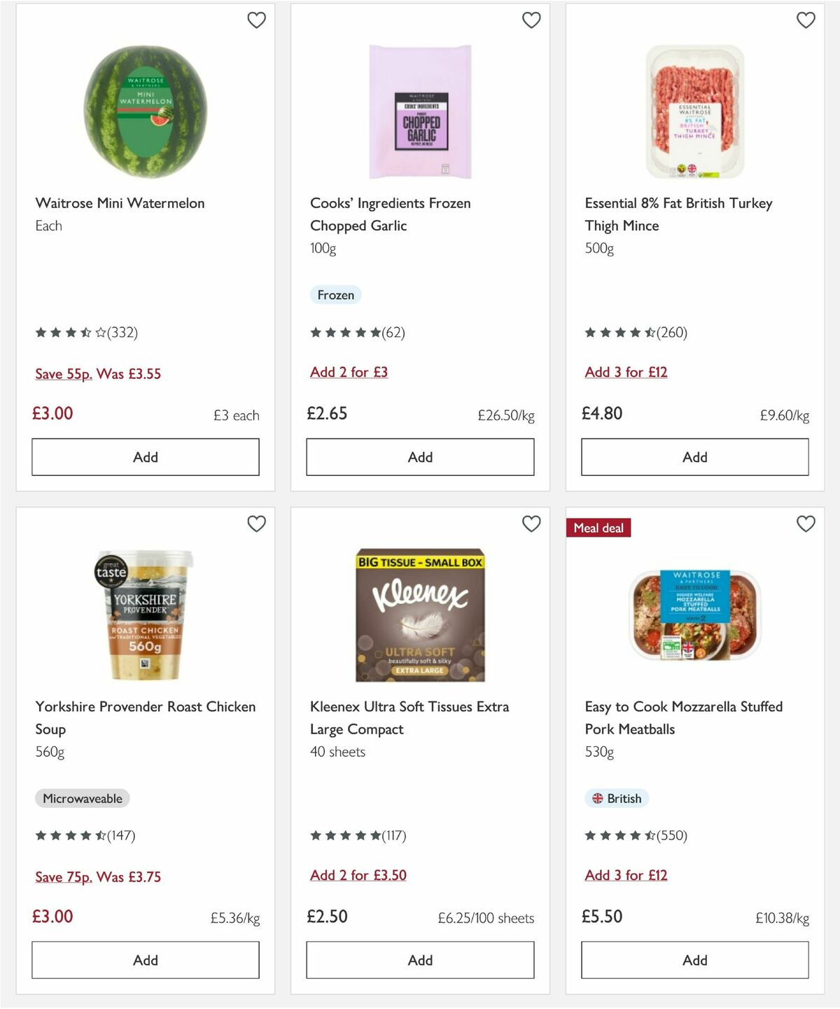Waitrose Offers from 17 March