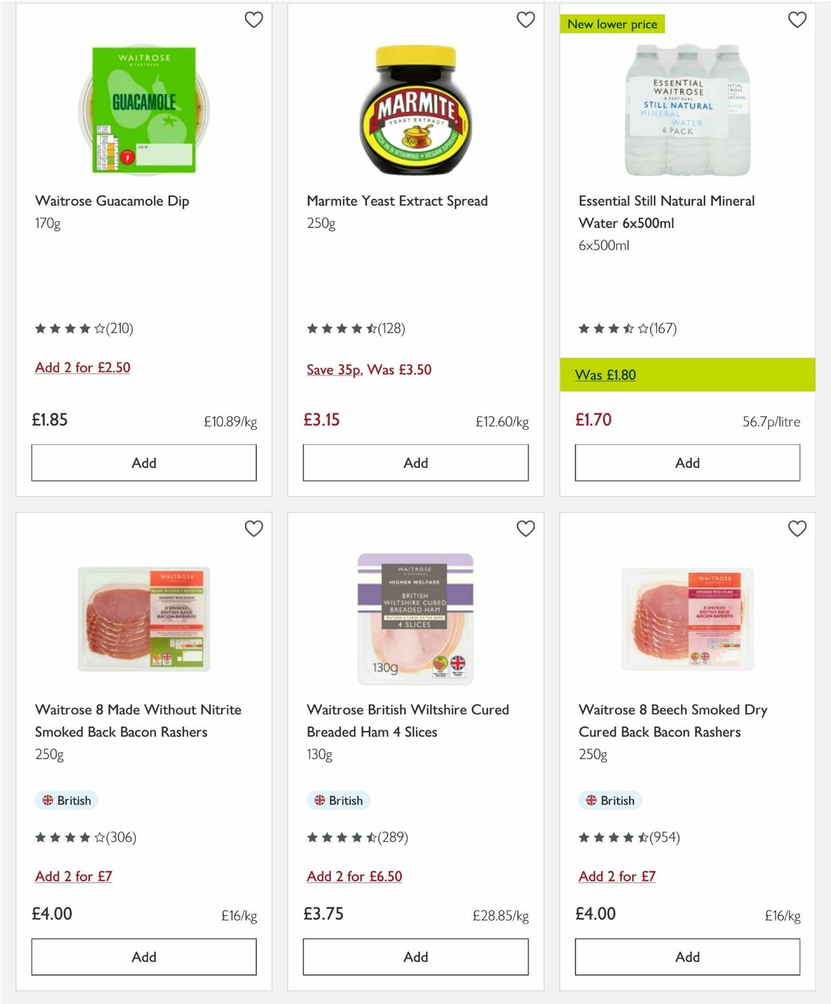 Waitrose Offers from 17 March