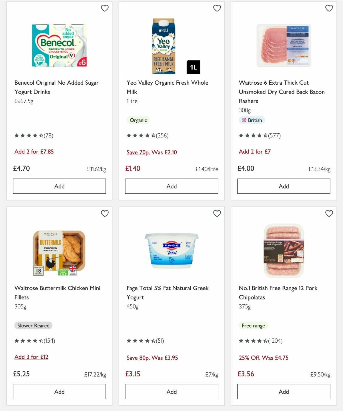 Waitrose Offers from 17 March