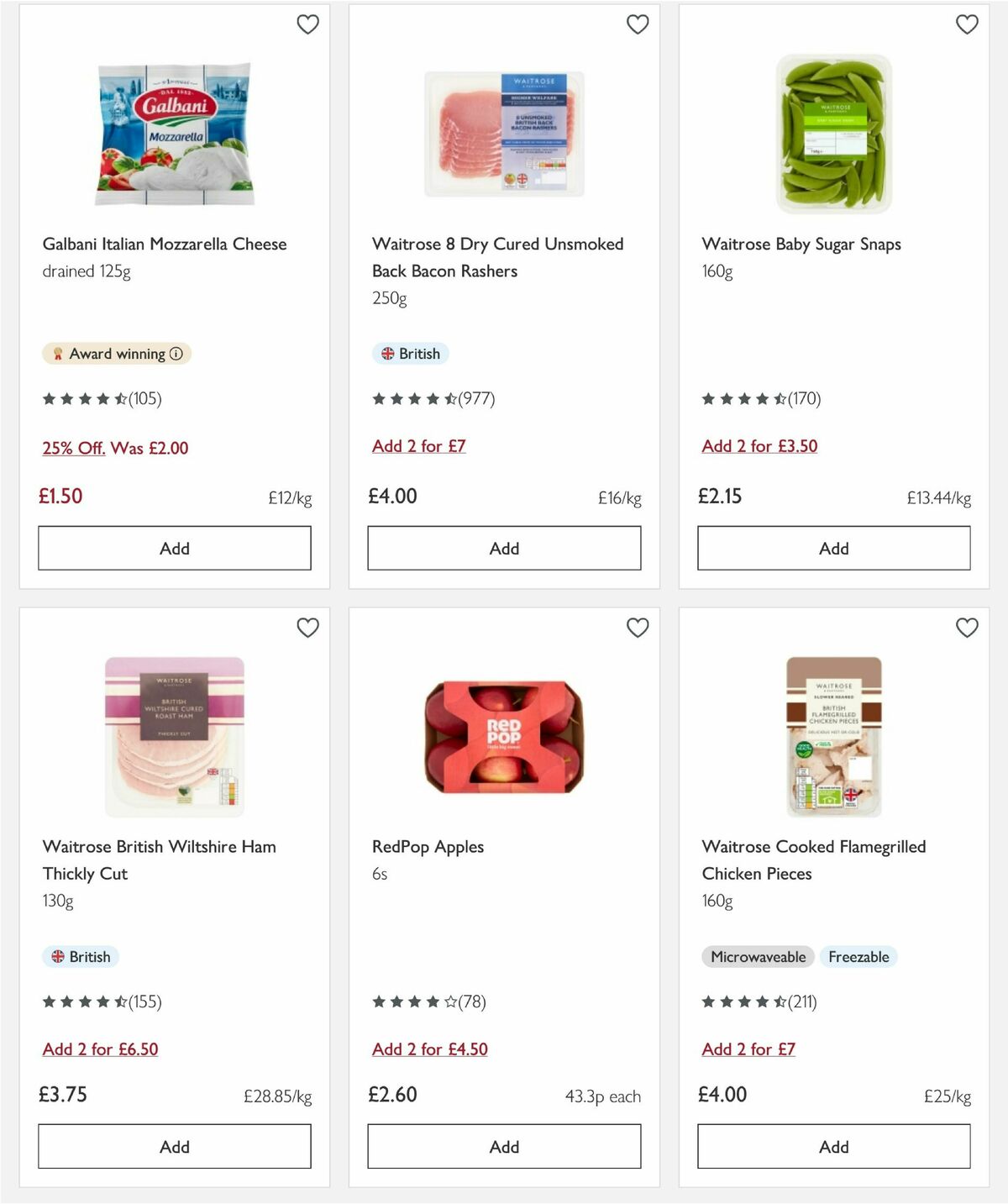 Waitrose Offers from 17 March