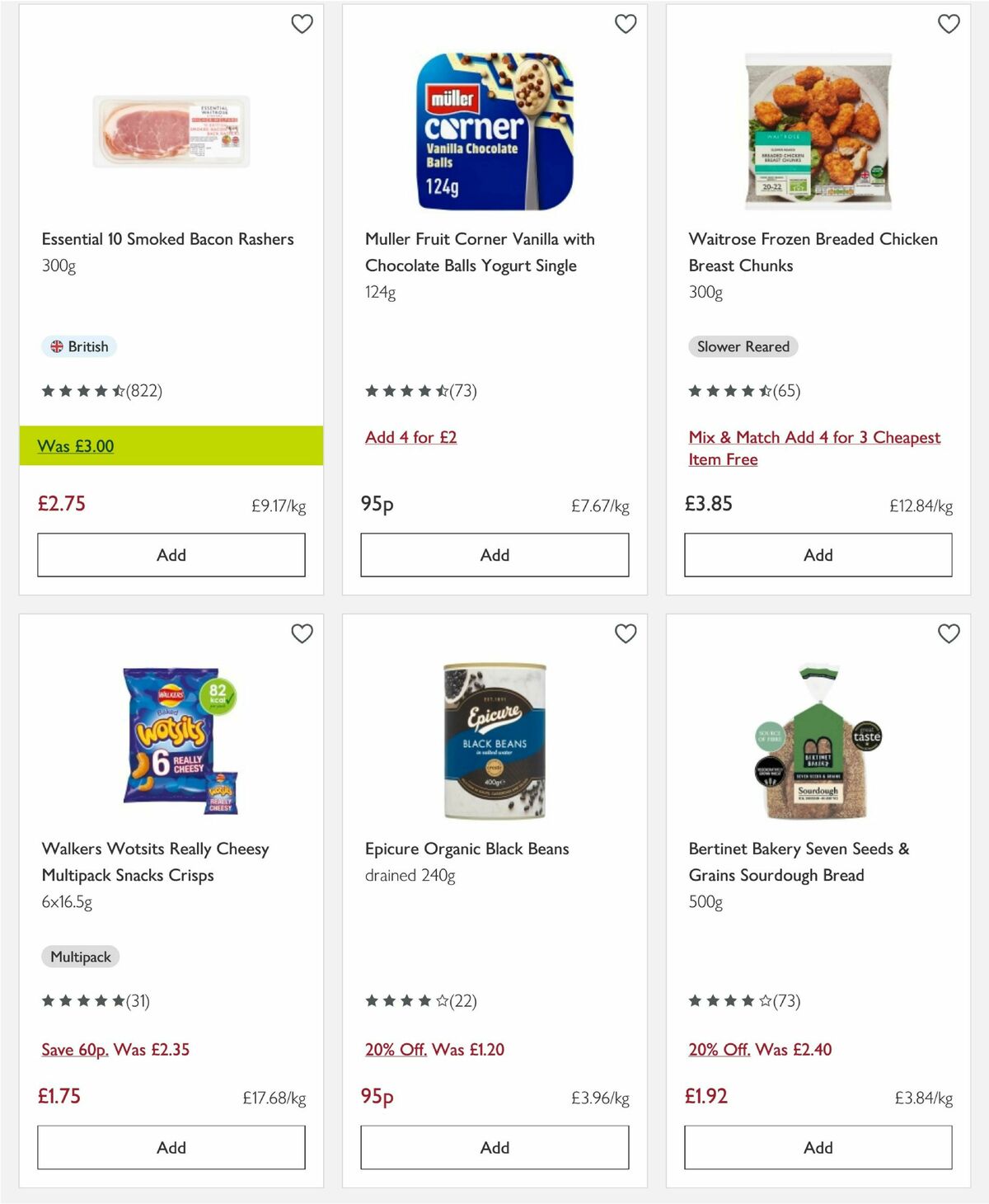 Waitrose Offers from 17 March