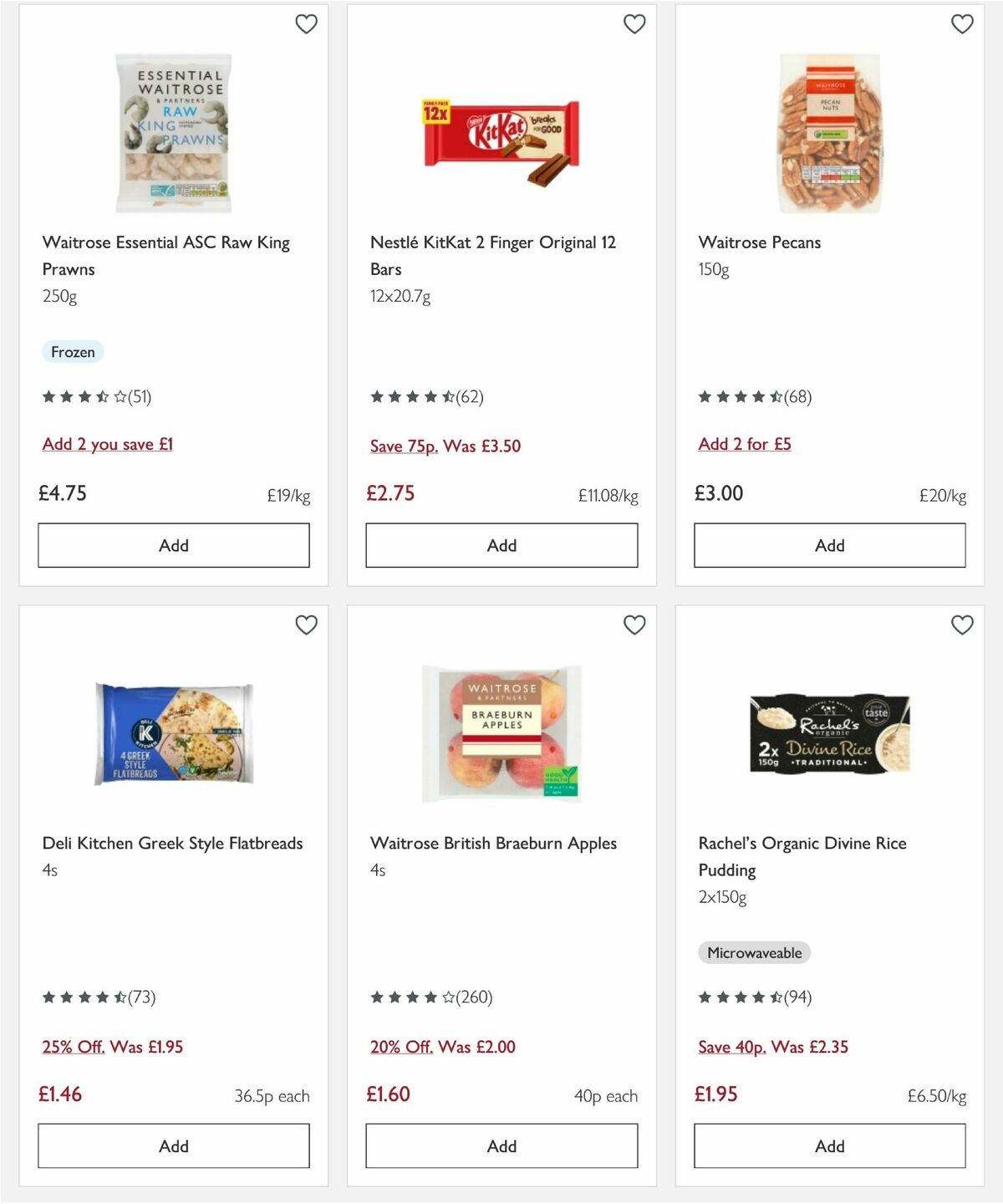 Waitrose Offers from 17 March