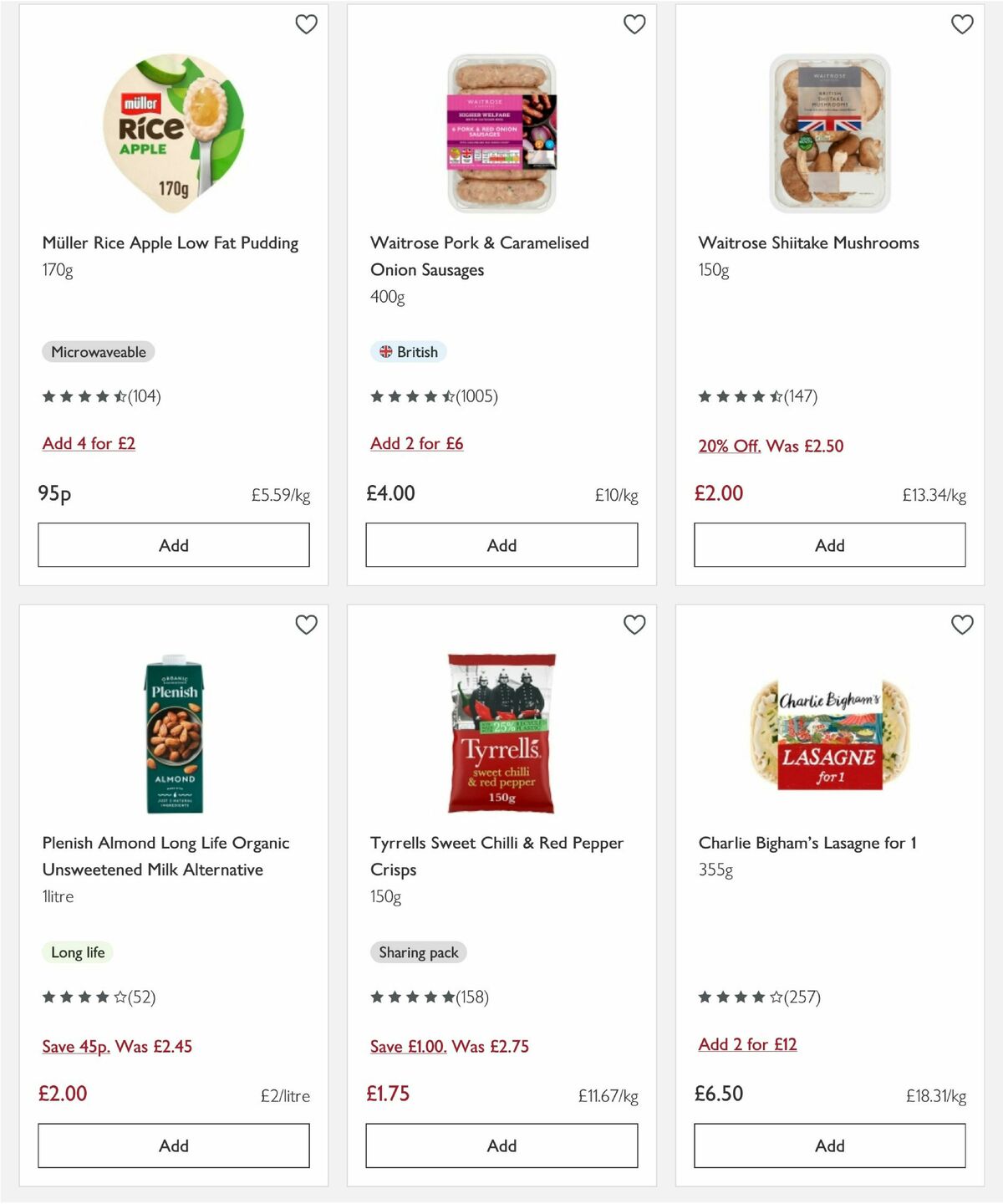 Waitrose Offers from 17 March