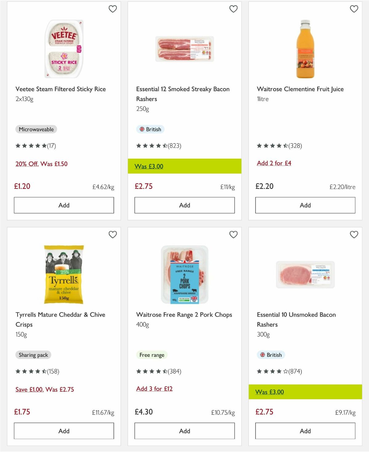 Waitrose Offers from 17 March