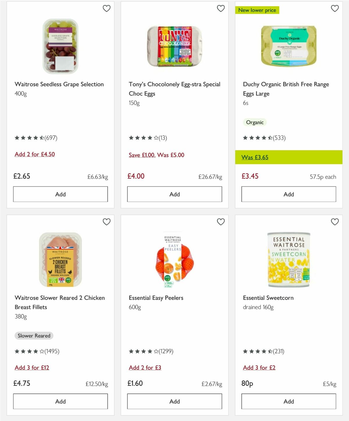 Waitrose Offers from 17 March