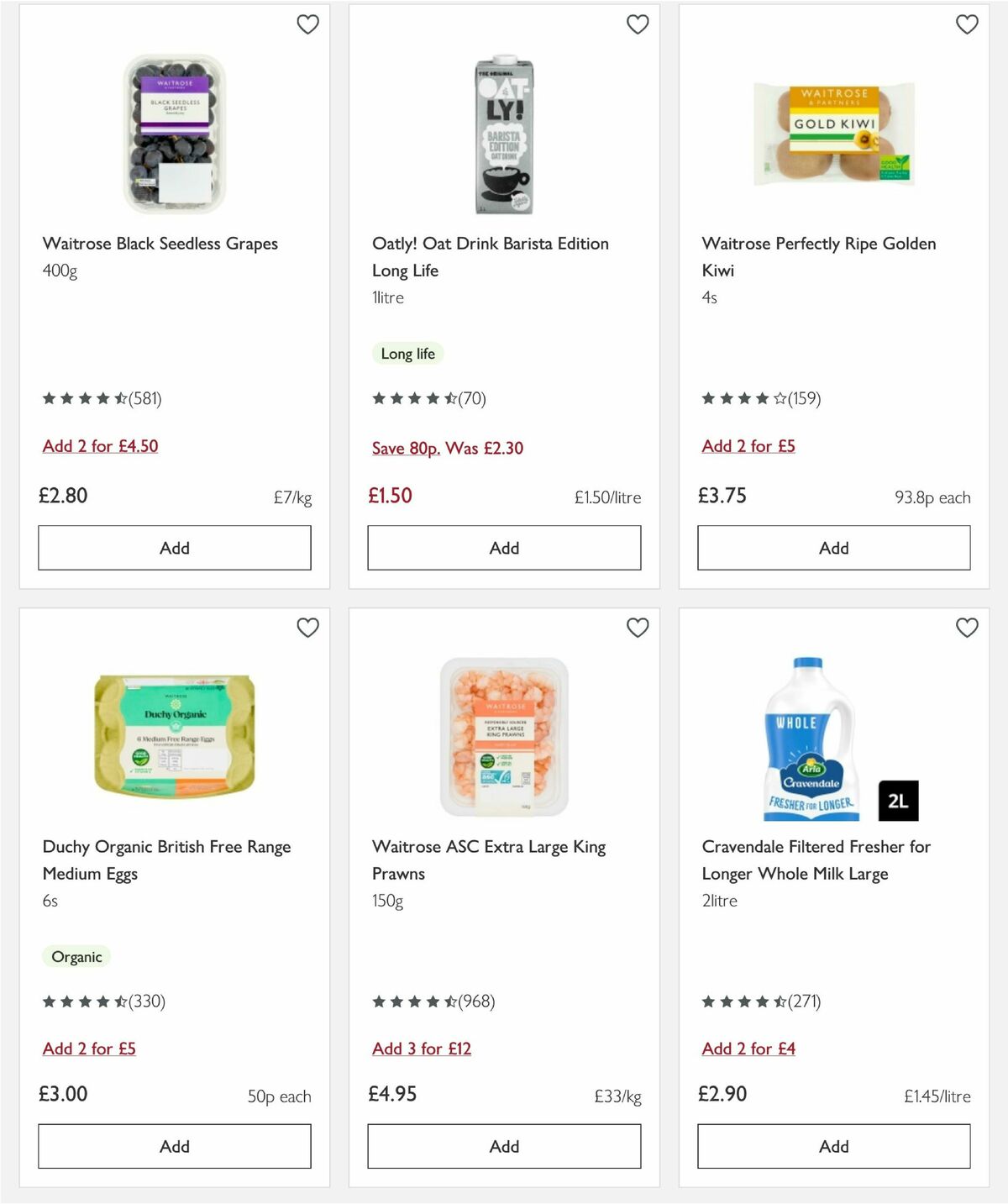 Waitrose Offers from 17 March
