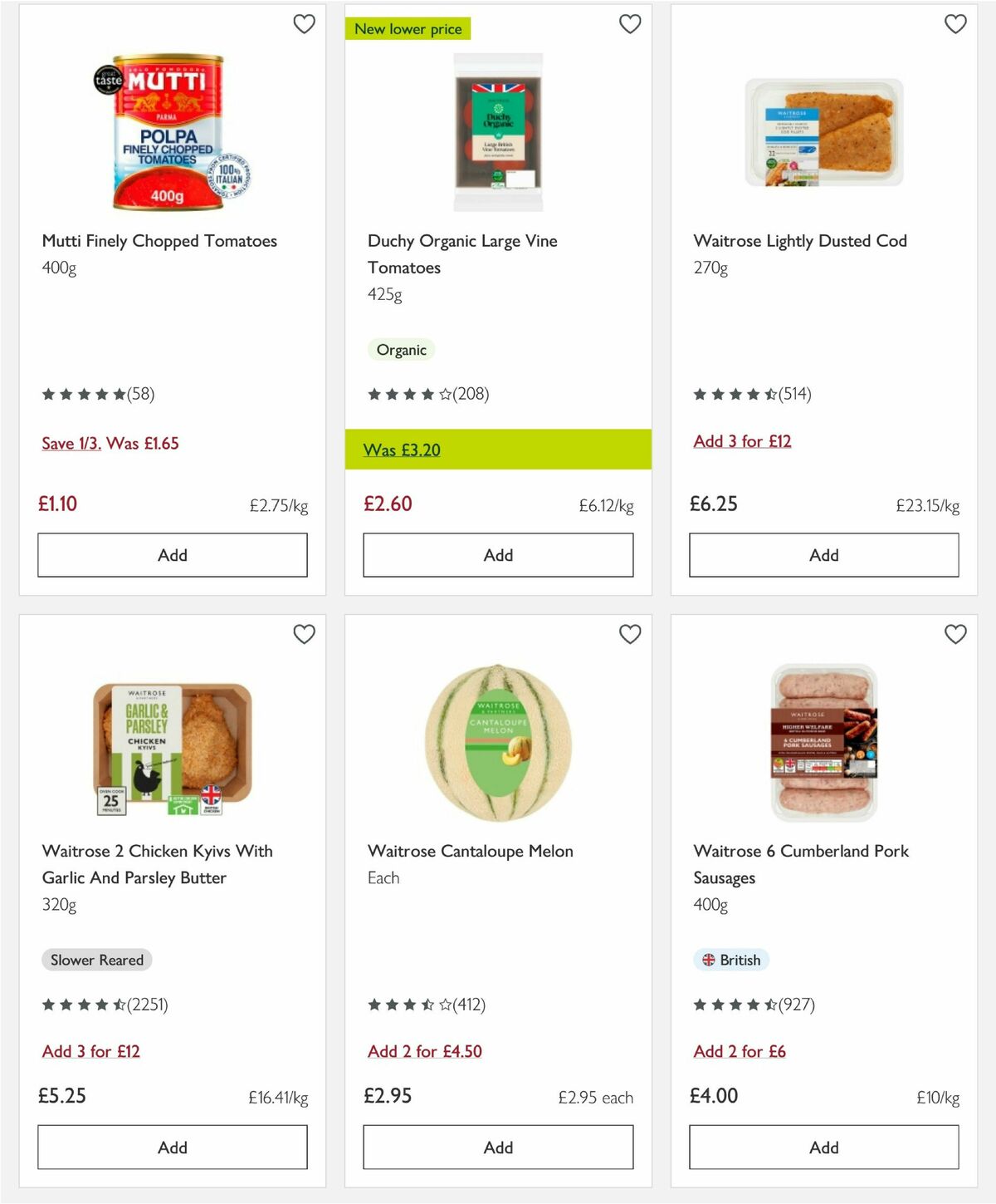 Waitrose Offers from 17 March