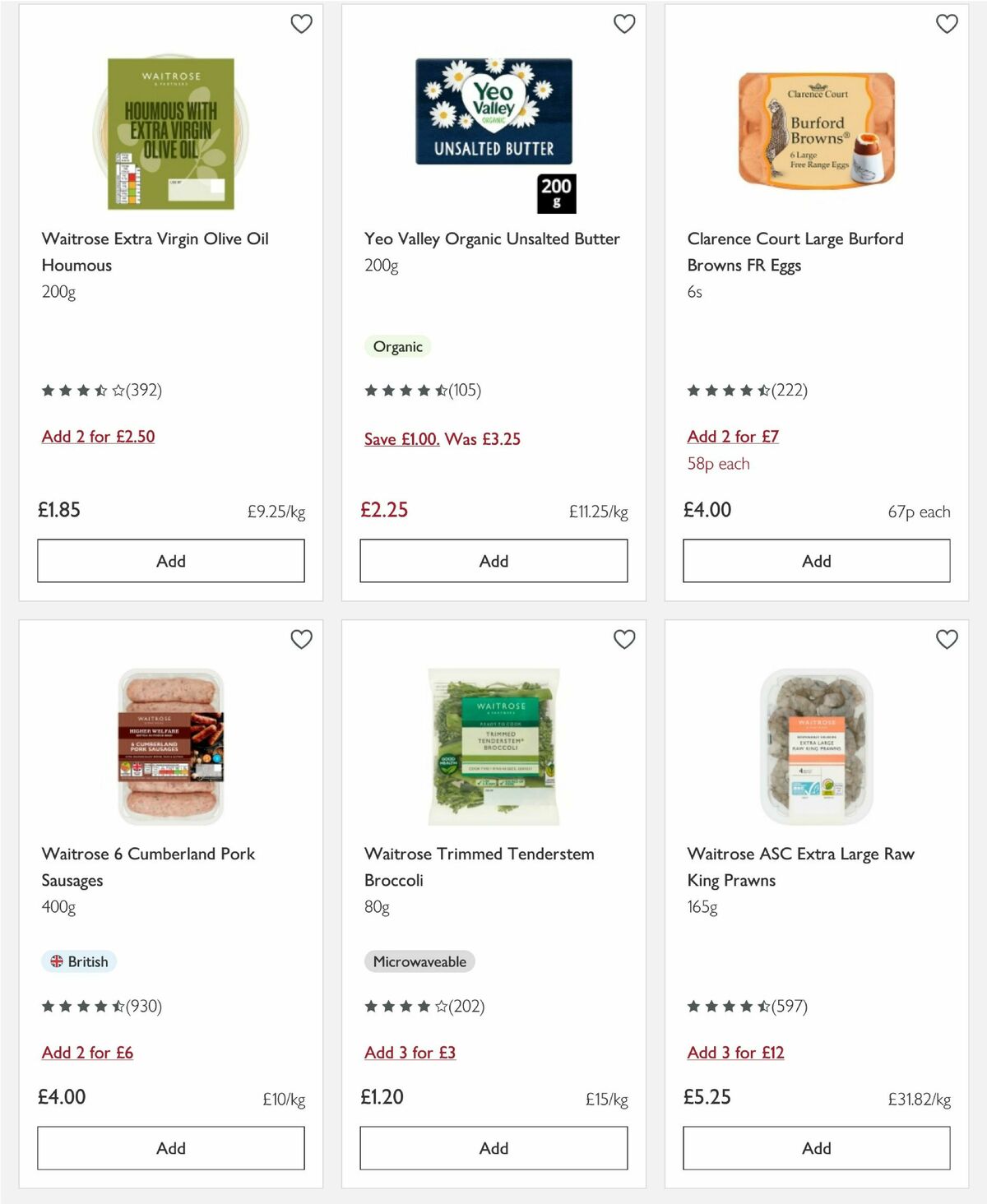 Waitrose Offers from 1 April