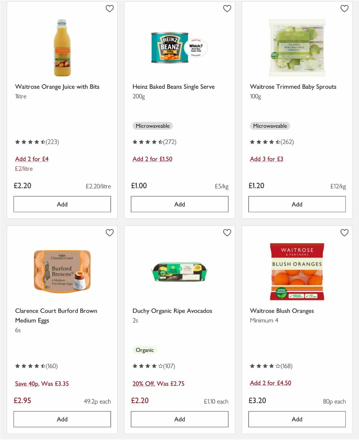 Waitrose Offers from 1 April
