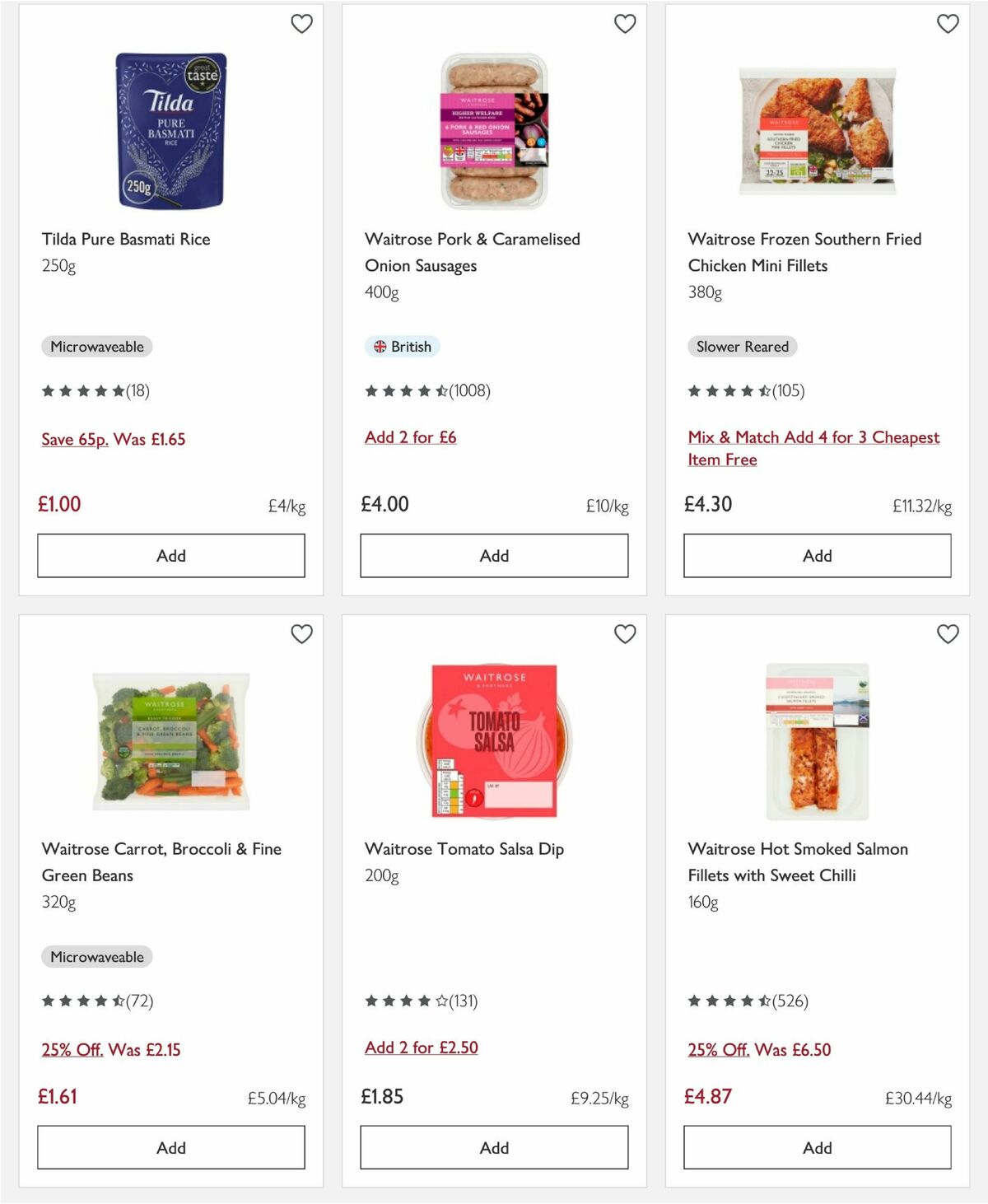 Waitrose Offers from 1 April