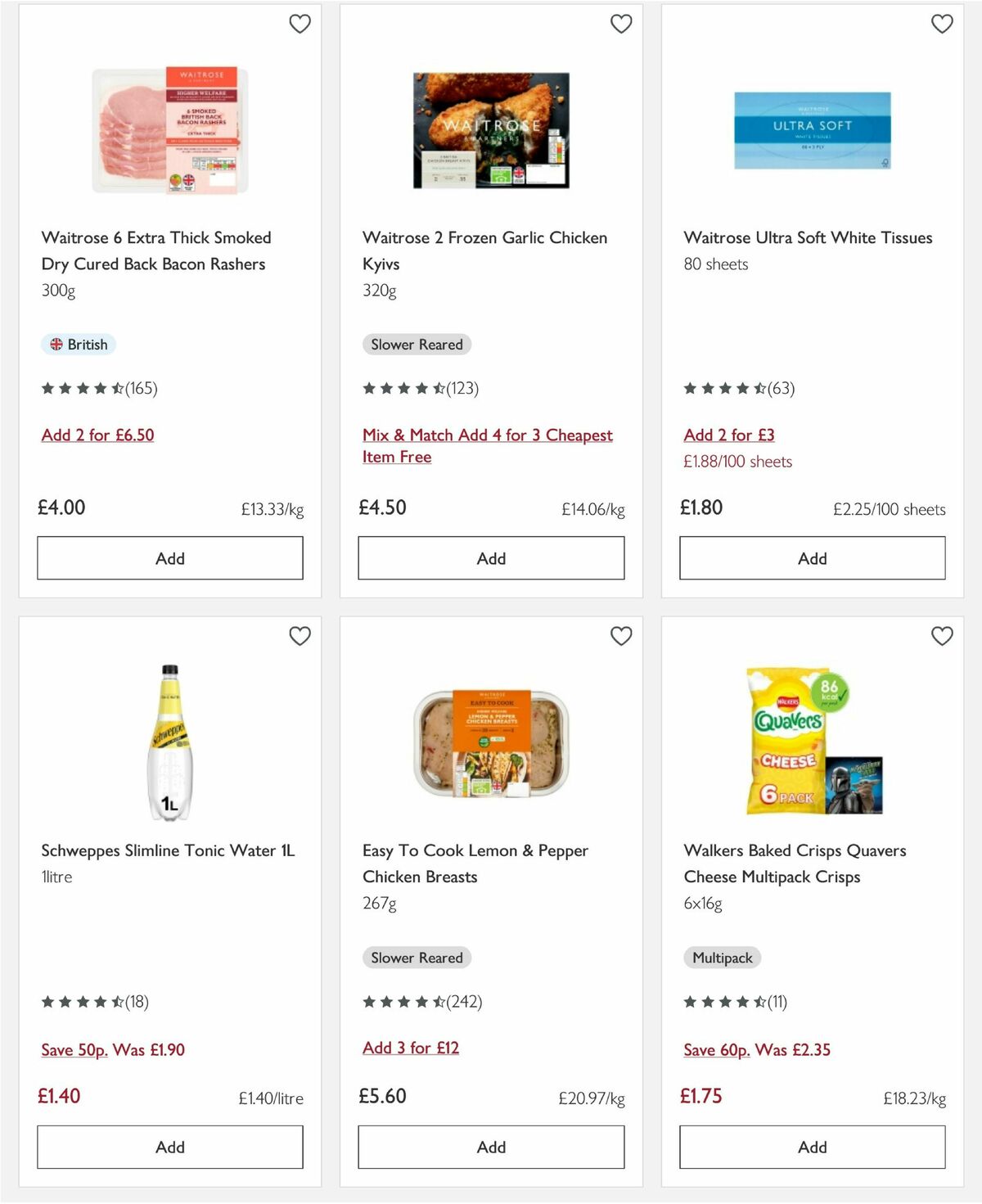 Waitrose Offers from 1 April